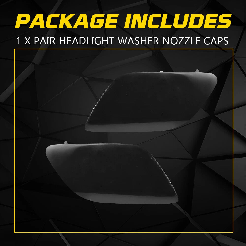 Front Bumper Headlight Washer Cover Nozzle Cap Left+Right For Audi Q7 2010-15 EA 6B93BC-57