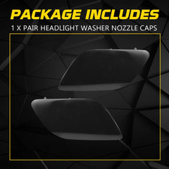 Front Bumper Headlight Washer Cover Nozzle Cap Left+Right For Audi Q7 2010-15 EA 6B93BC-57