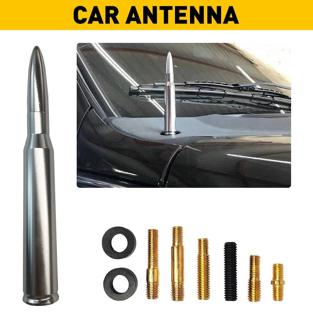 BULLET ANTENNA 50 CAL for CHEVROLET 1500/2500/3500/GMC SilverADO SIERRA EOA 6B93BC-57