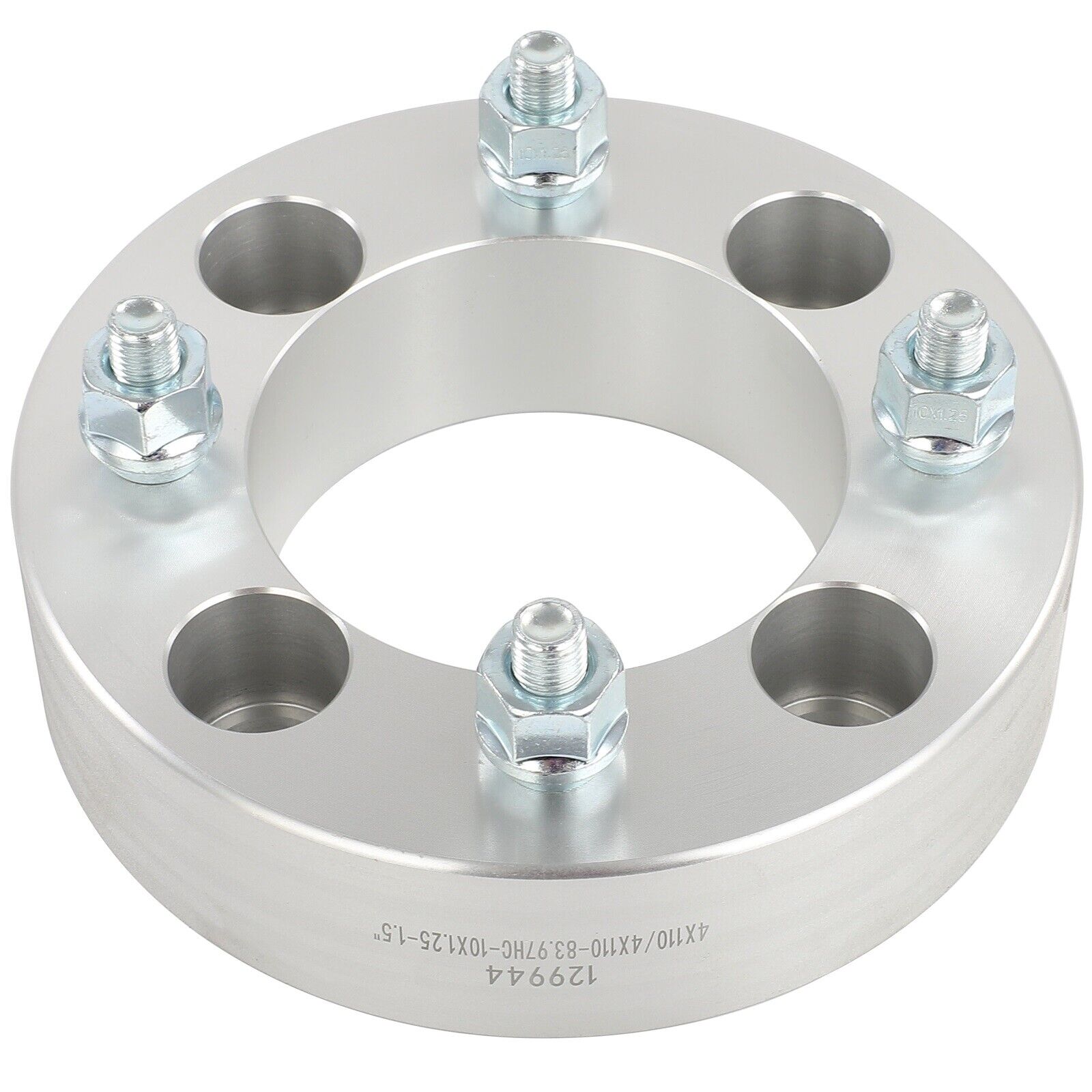 2Pcs 1.5" 4x110 Wheel Spacers 10x1.25 For Honda Kawasaki Suzuki Yamaha 4/110 ATV 6B93BC-57