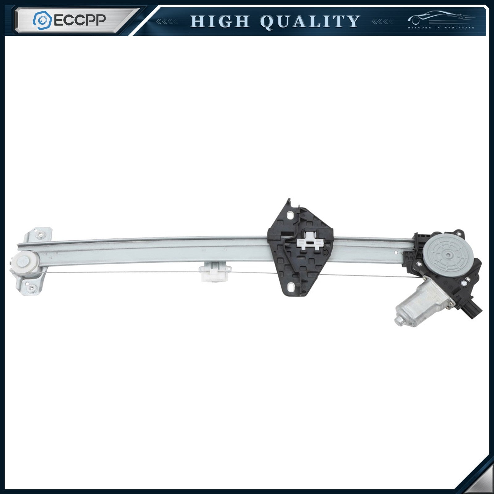 For 2007-2011 Honda CR-V Front Driver Left LH Power Window Regulator with Motor 6B93BC-57