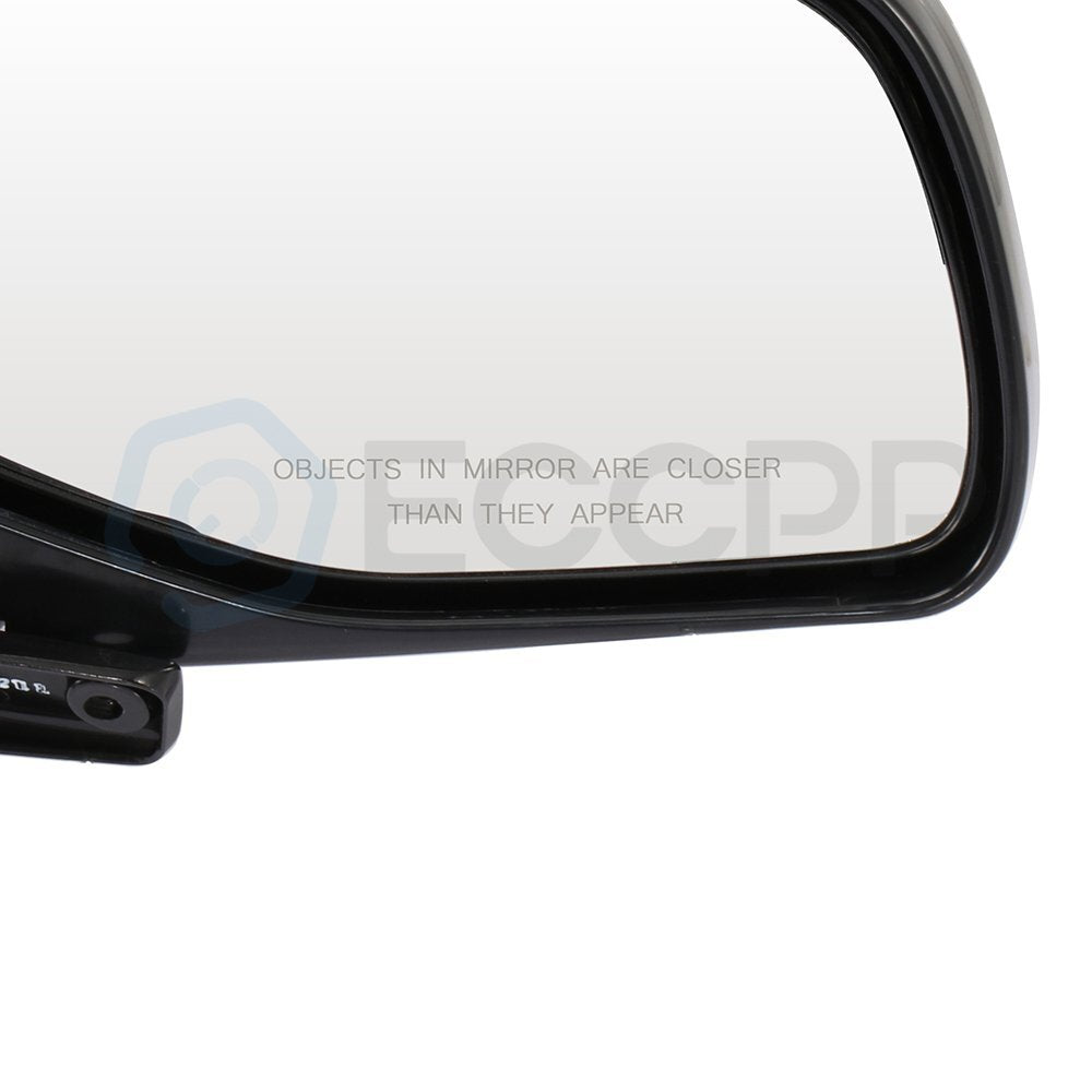 Chrome Manual Mirror Right Side For 1992-1997 Ford F150-450 F-SERIES Manual Fold 6B93BC-57