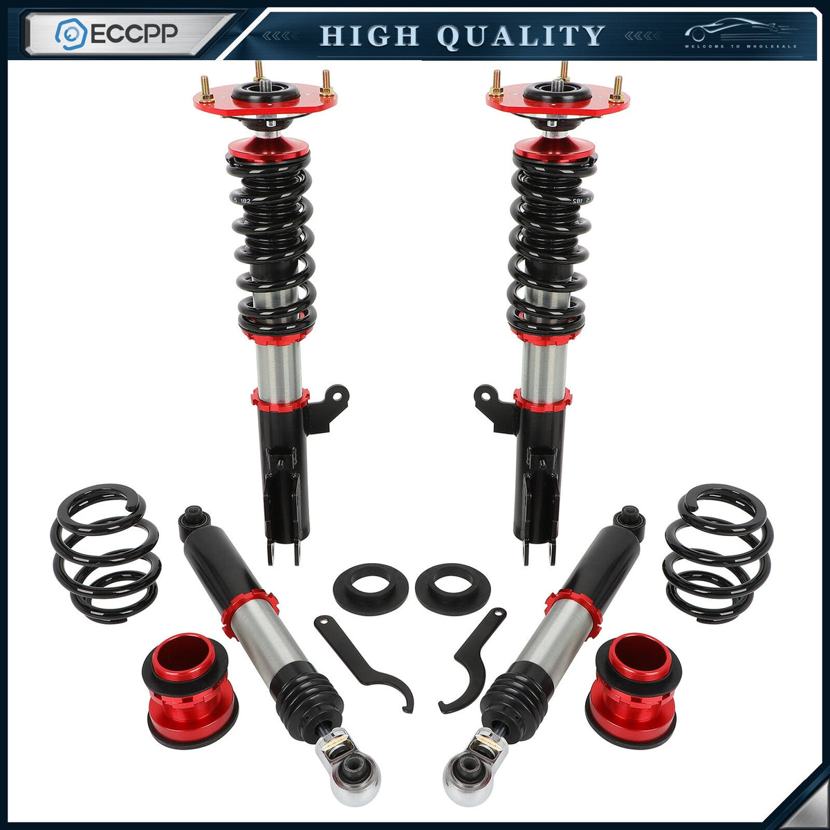 COILOVERS SHOCK ADSORBER LOWERING KITS FOR CHEVROLET HHR 2006-2011 ADJUSTABLE 6B93BC-57