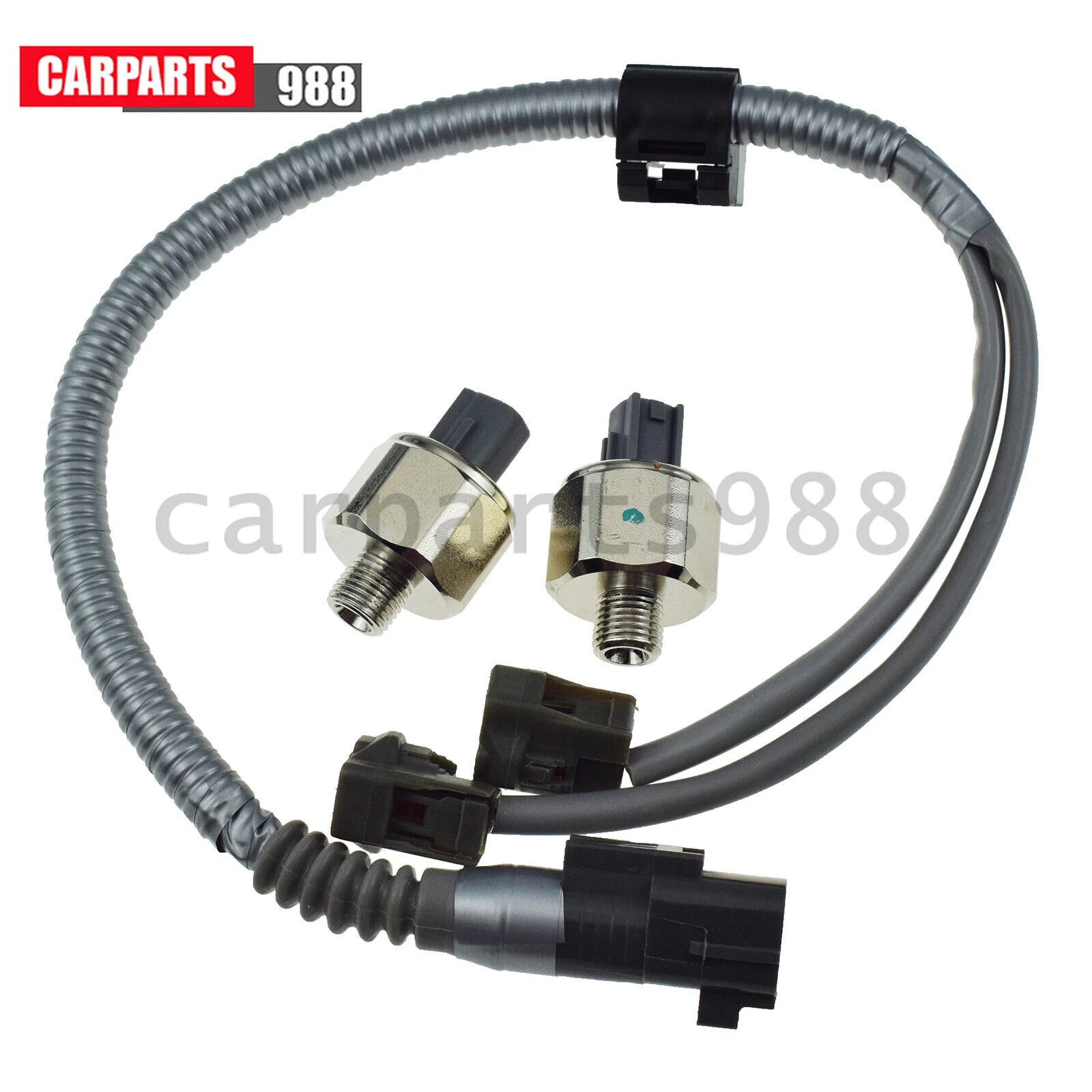 2Pcs Knock Sensors & Harness for Toyota Avalon Camry ES300 GS300 89615-12090 6B93BC-57