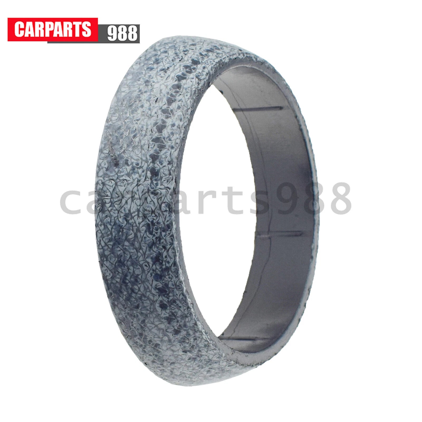 Set of 2 2.5'' Donut Style Graphite Gasket For Muffler Exhaust Pipe To Manifold 6B93BC-57