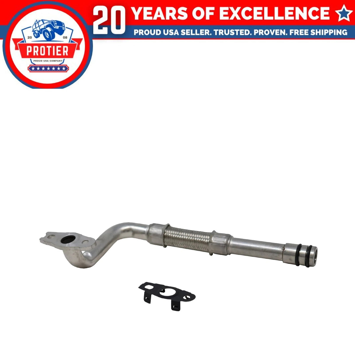 Rear Turbocharger Oil Supply Line Fits Ford Explorer MKS MKT Flex Police 6B93BC-57