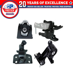 Engine Motor & Trans Mount Set 4pc for Scion tC 2.5L w/AUTO 11-16 A72029, 6B93BC-57