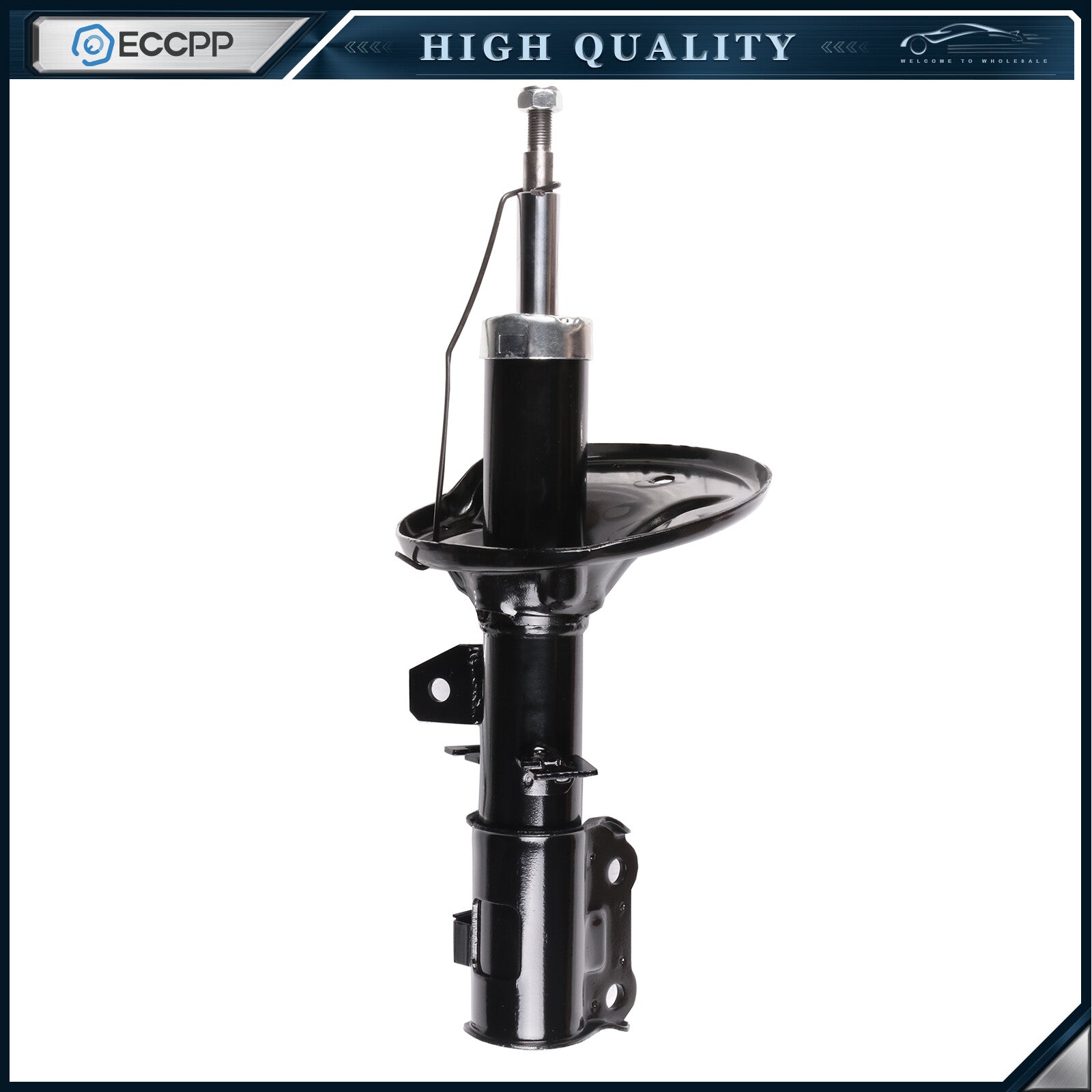 Front Pair Struts Shocks For 2004-2009 Kia Spectra 2.0L L4 FWD Left Right 6B93BC-57