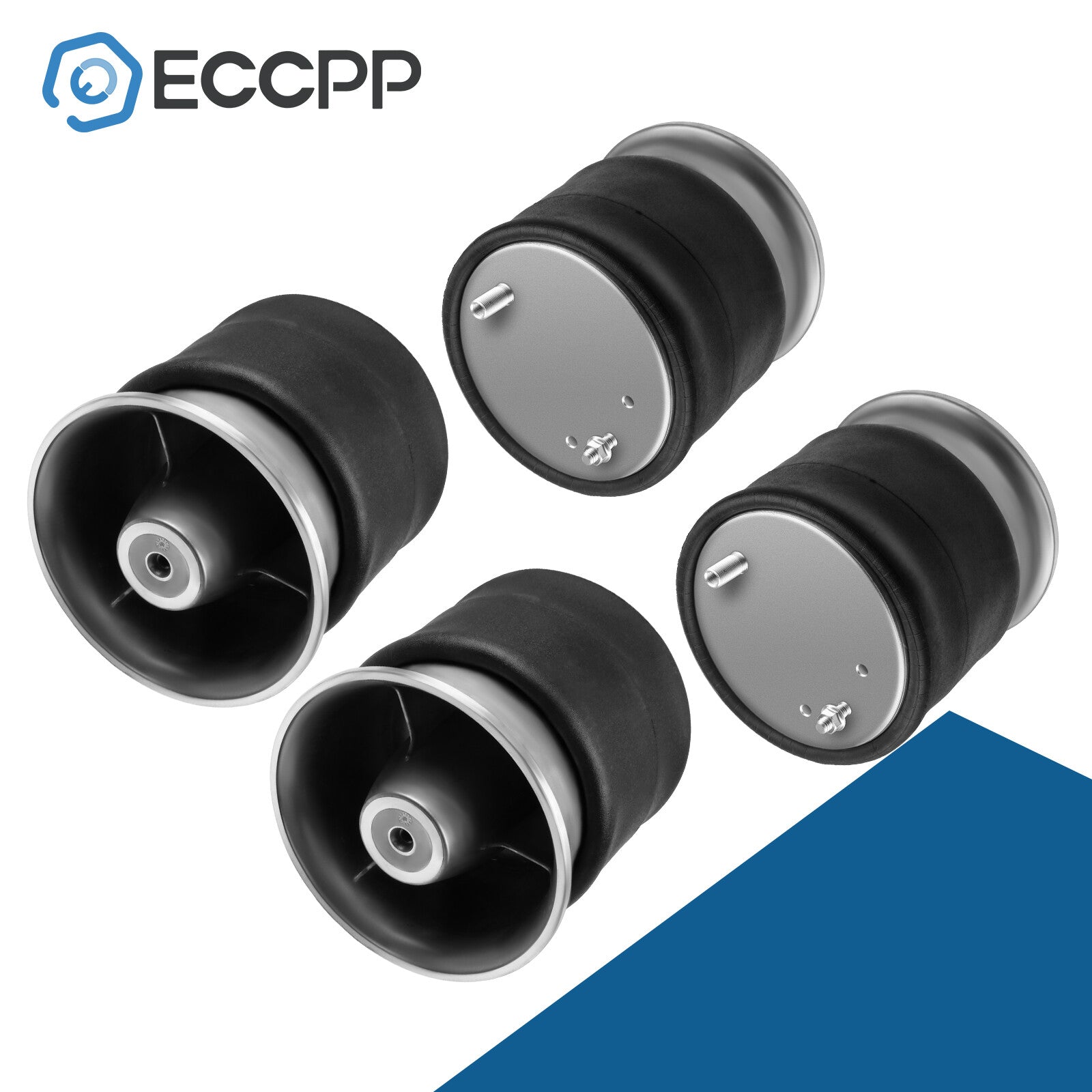 4pcs Air Suspension Air Springs For Freightliner CC Goodyear W01-358-9781 6B93BC-57