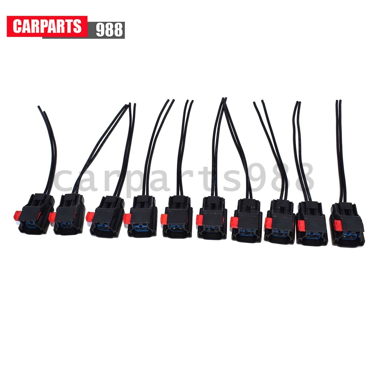 10x Alternator Regulator Connector Harness 2 Way For Dodge Chrysler 04727324AC 6B93BC-57
