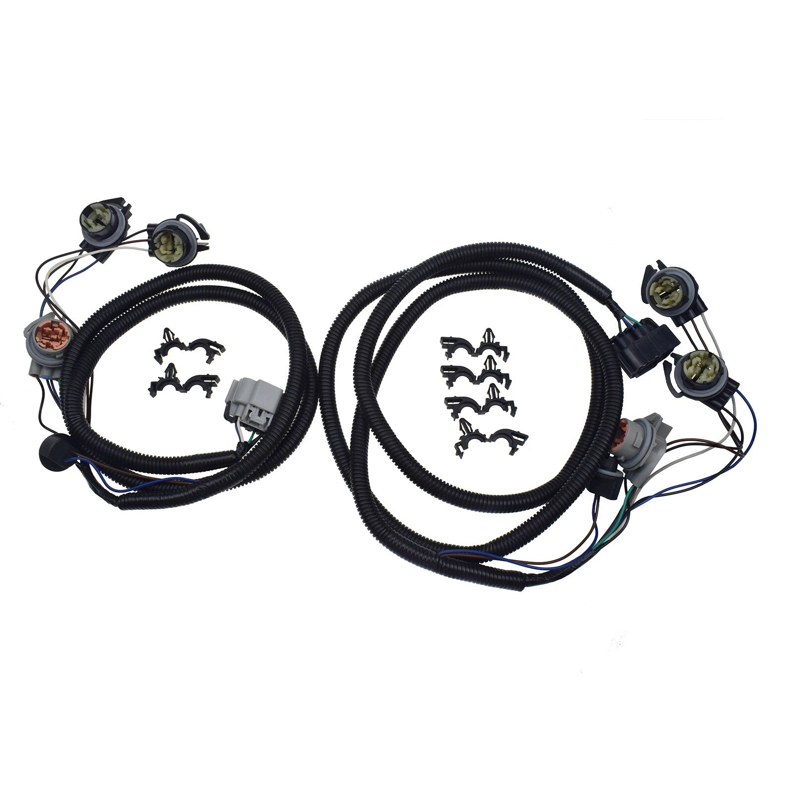 LH & RH Tail Light Harness Pair for Chevy Silverado 1500 2500 HD 3500 16531401 6B93BC-57