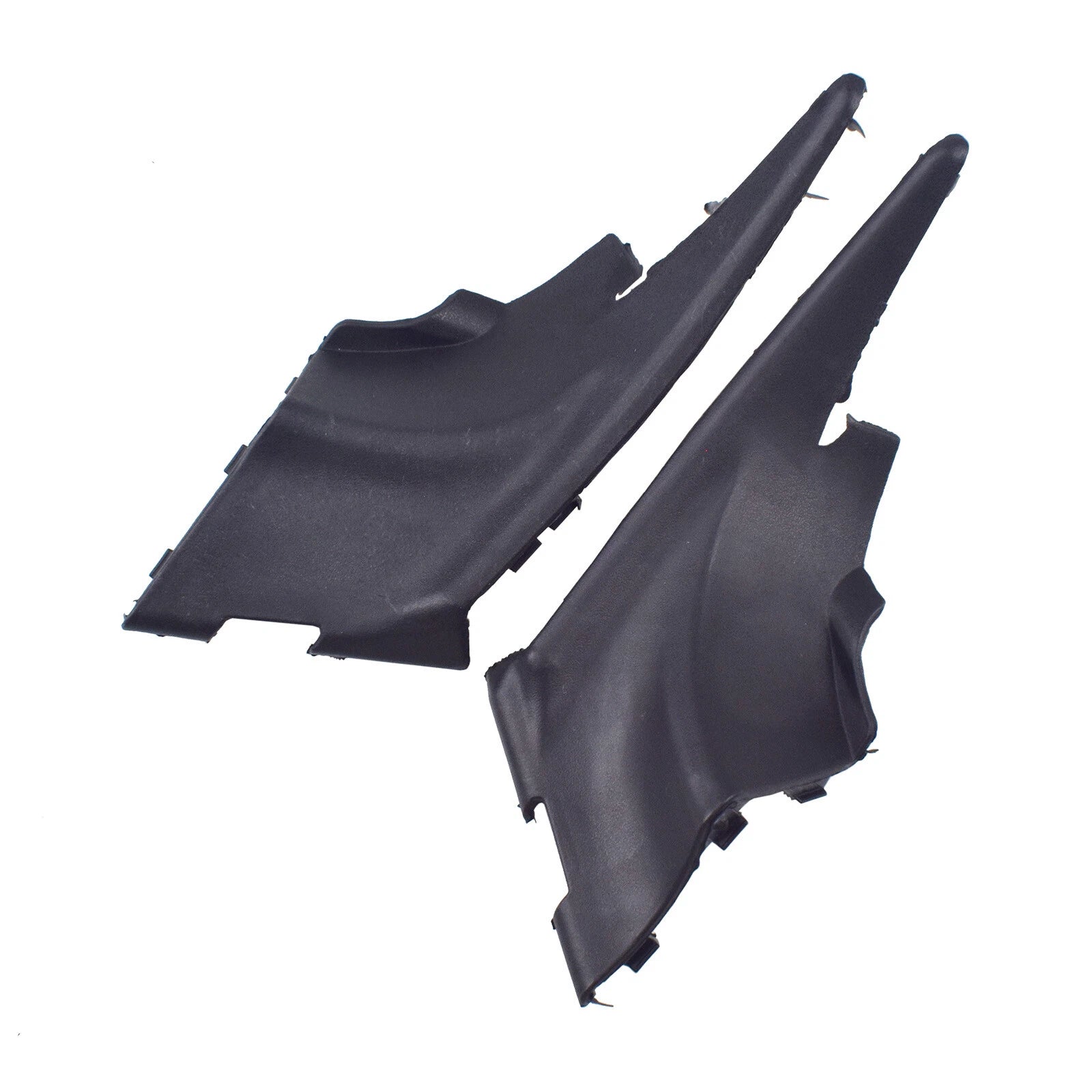 Left Right Side Cowl Extension Plastic Trim Cover For 2006-2011 Hyundai Accent 6B93BC-57