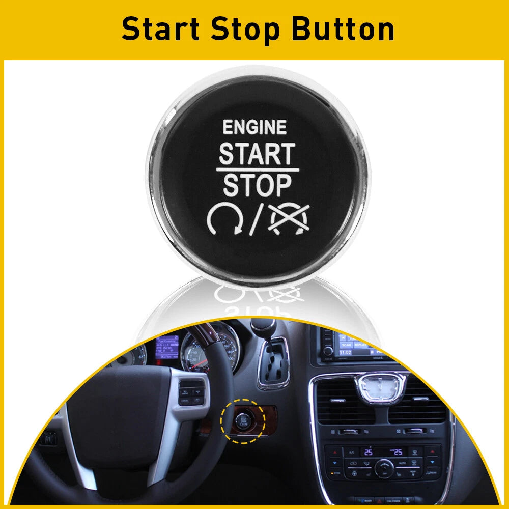 Push to Engine Start Stop Button for Switch Dodge Challenger EOA 6B93BC-57