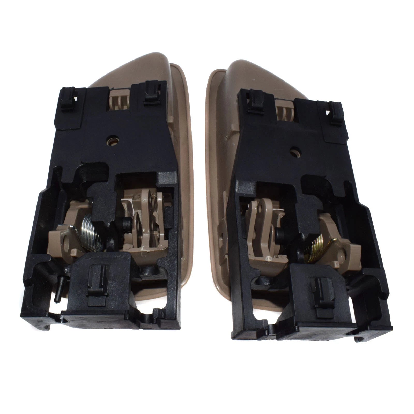 2Pcs Left Right Beige Inside Door Handle for Toyota 2001-07 Sequoia 04-06 Tundra 6B93BC-57