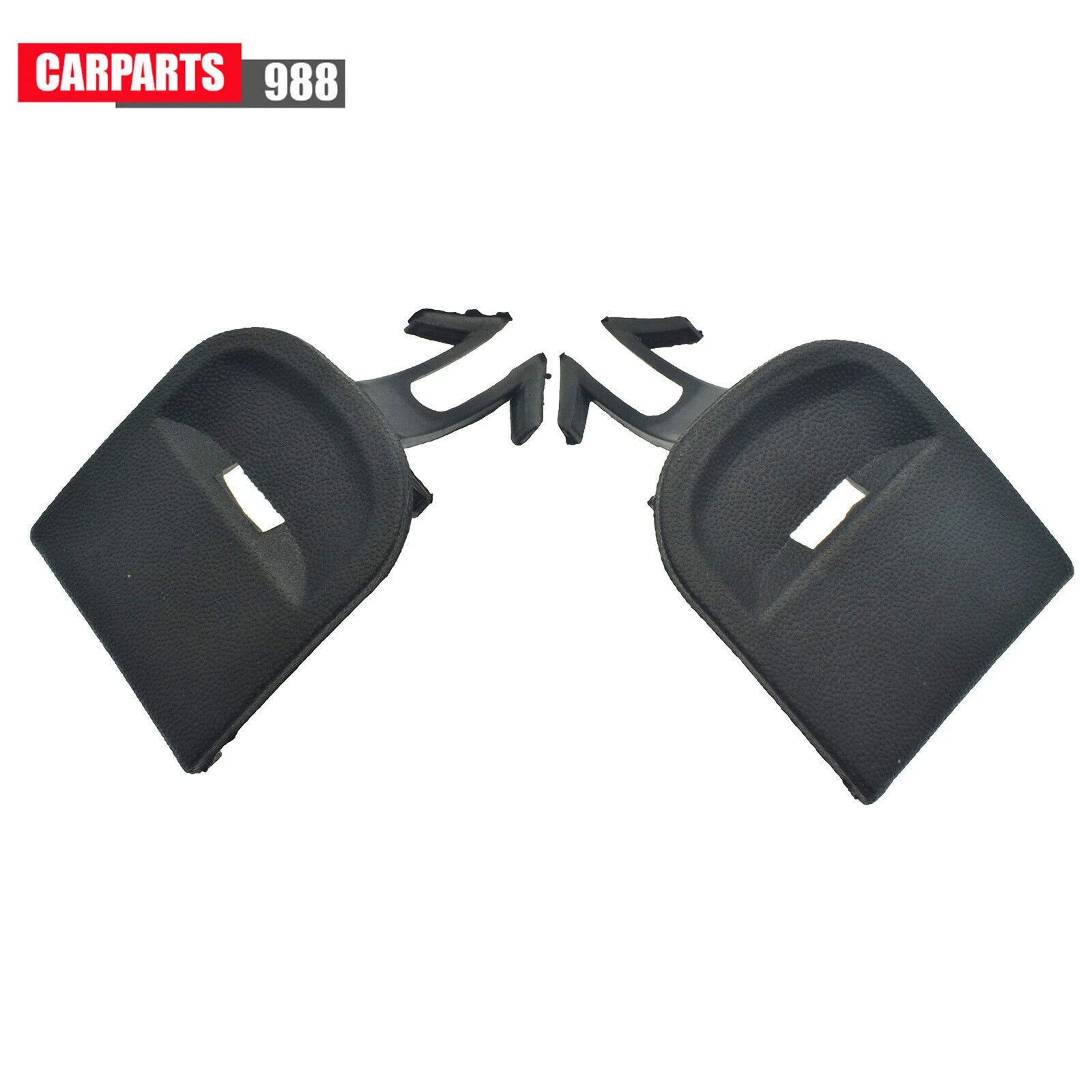 Pair Left Right Rear Bumper Tow Hook Eye Cover Cap for Porsche Cayenne 2008-2010 6B93BC-57