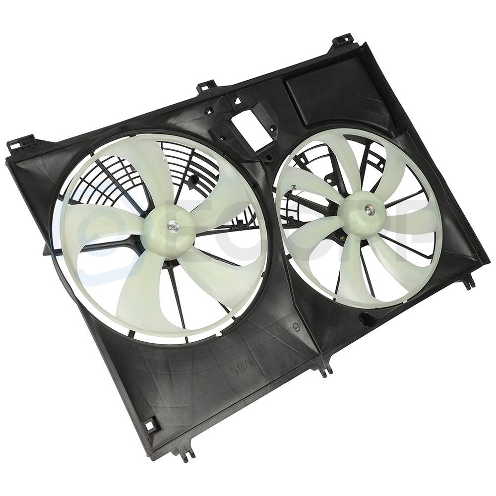 Radiator Condenser Cooling Fan Assembly For 2014-2018 2019 Toyota Highlander 6B93BC-57