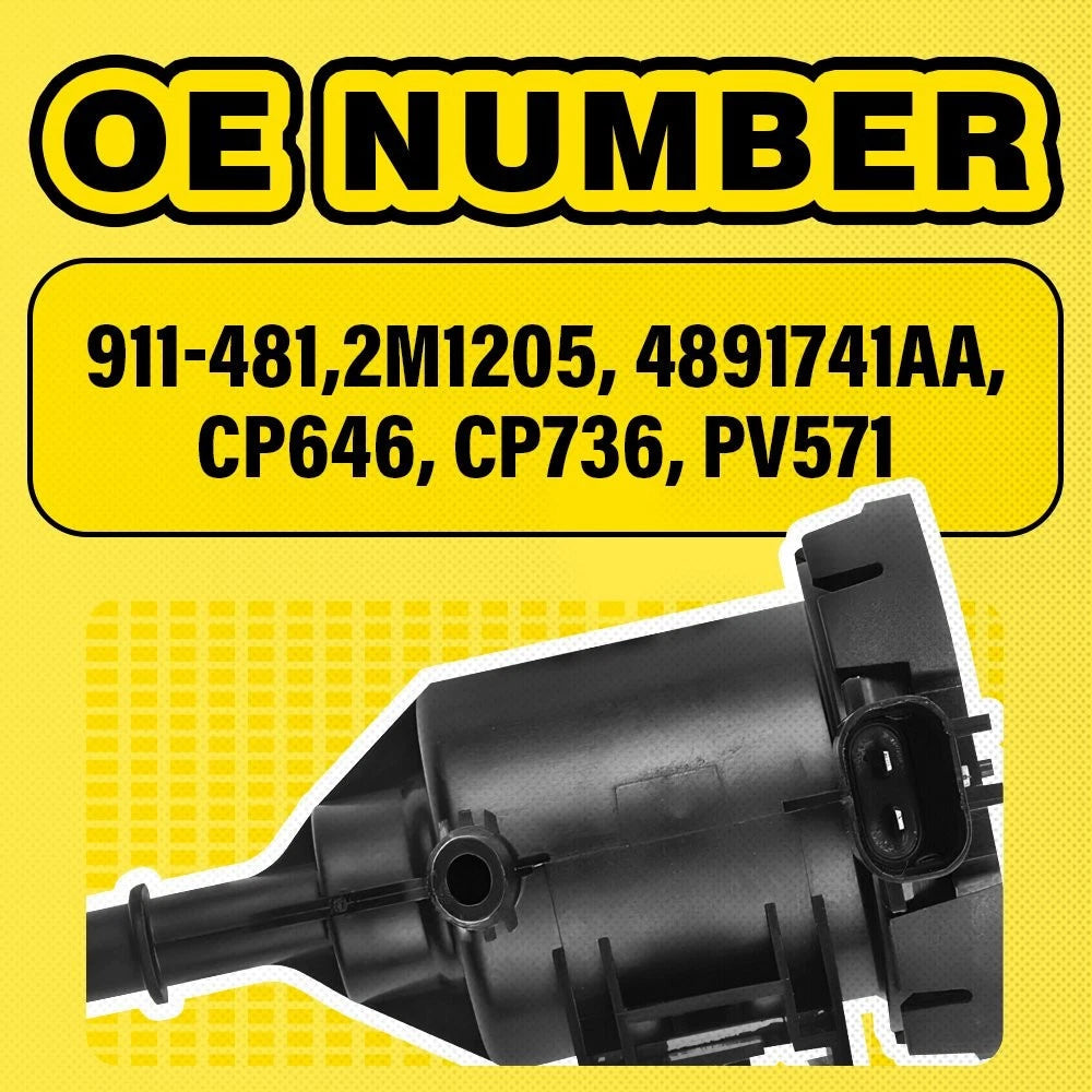 Vapor Canister Evaporative Emissions Purge Solenoid Valve For Dodge 911-481 6B93BC-57