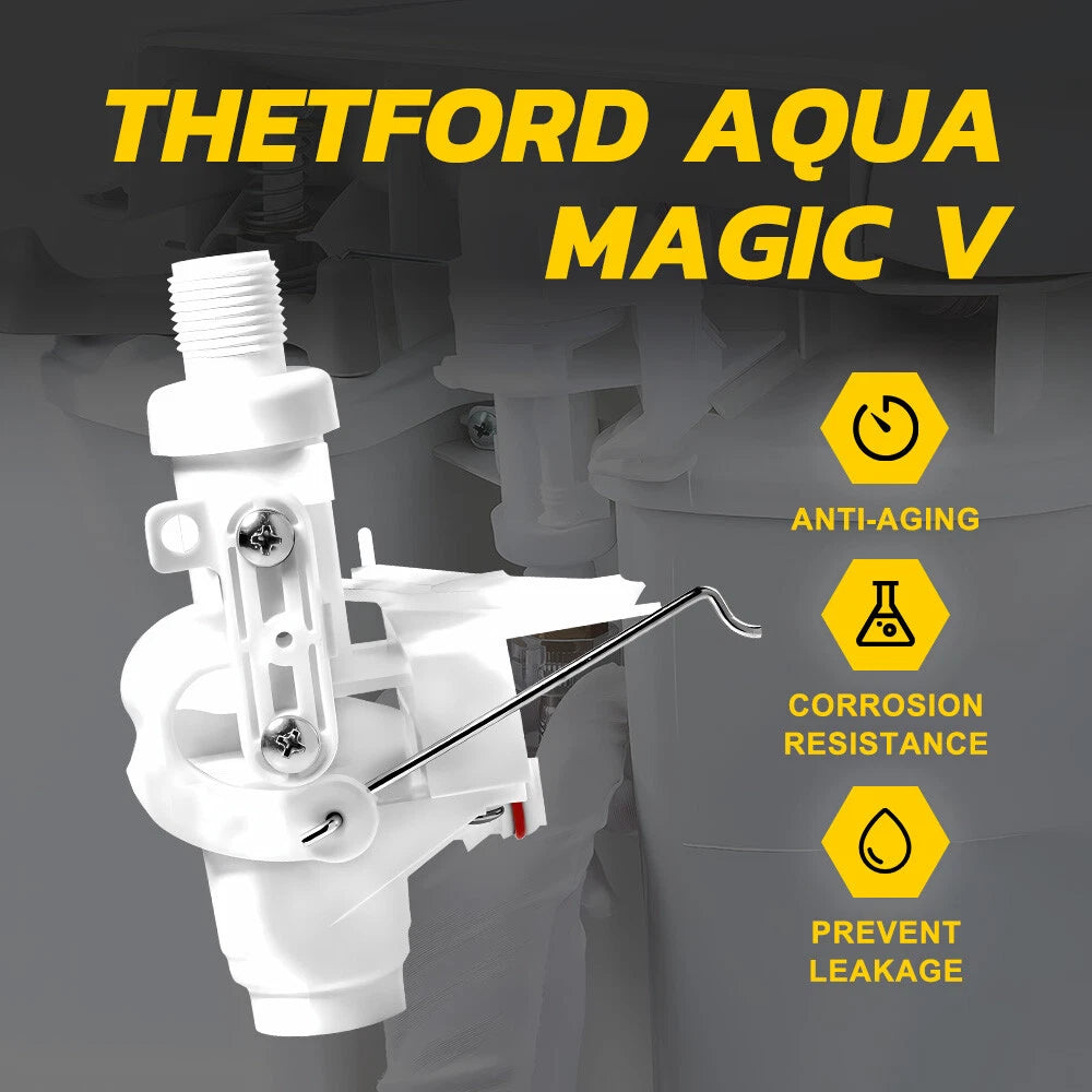 for Aqua Thetford Toilet V Magic Water Valve Replacements For RV Parts# 31705HOT 6B93BC-57