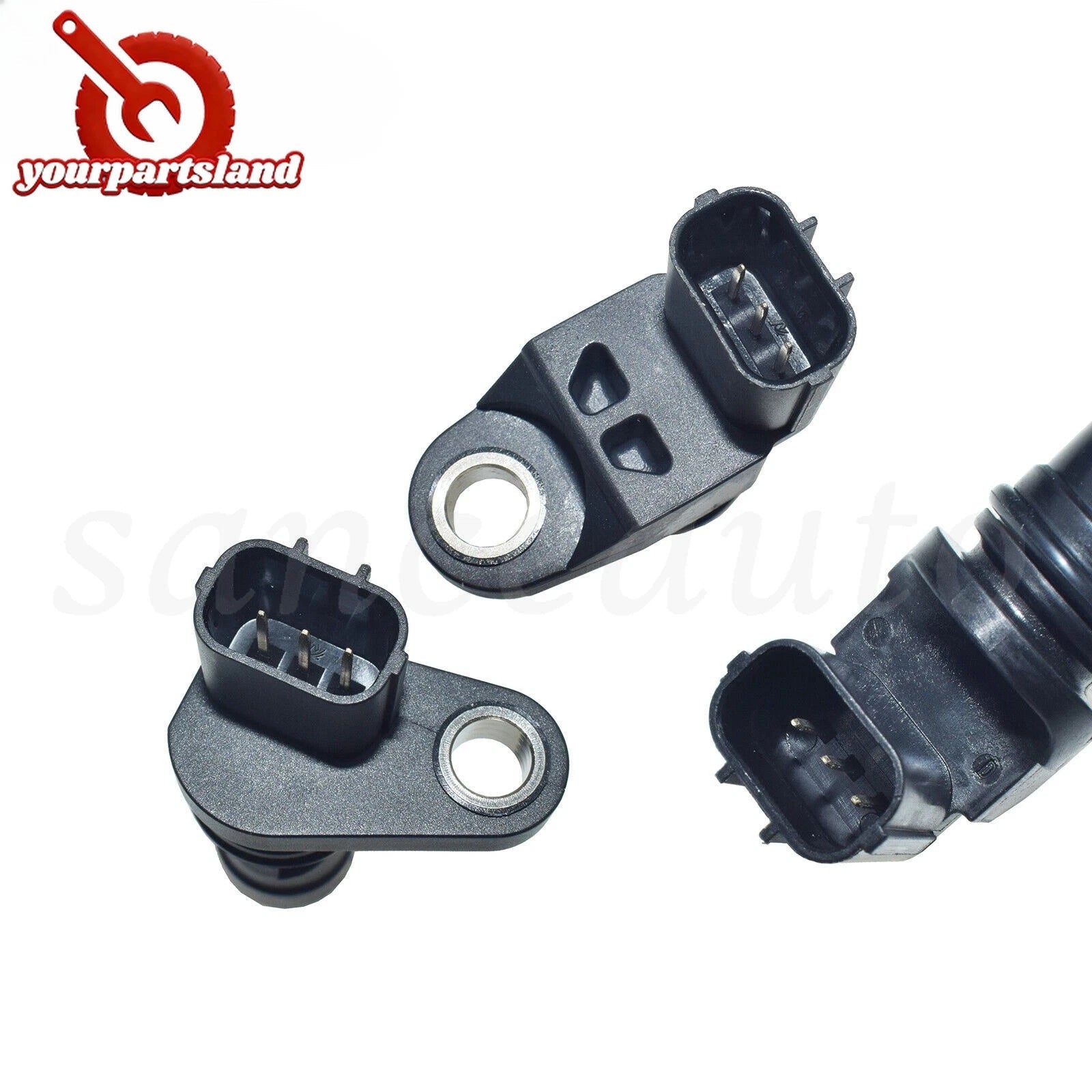 3 Camshaft/Crankshaft Position Sensors & 3 CONNECTORS For Honda CR-V 2007-2009 6B93BC-57