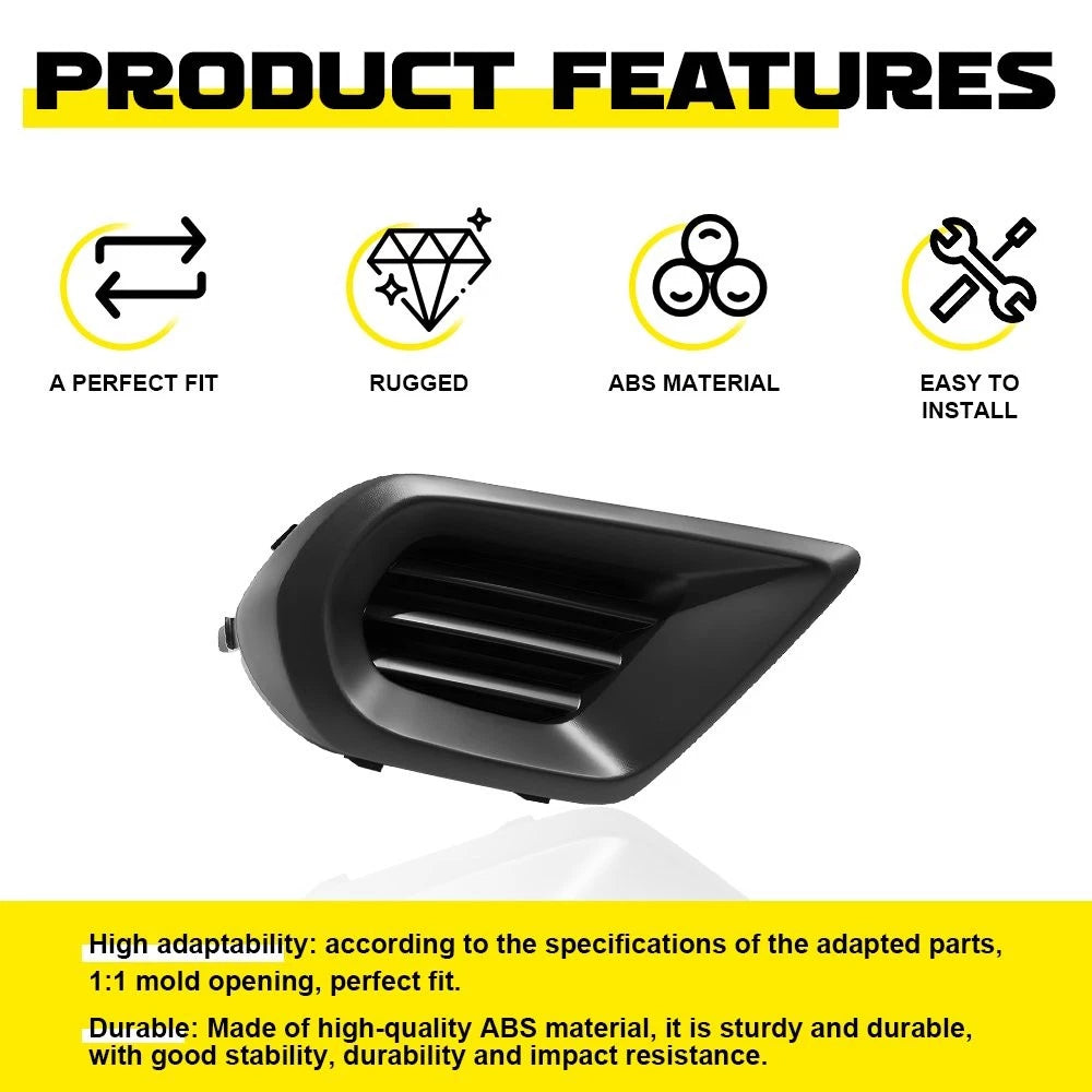 Front Bumper Fog Light Bezel Trim Cover For Subaru Forester 2014-2016 RH LH EOA 6B93BC-57