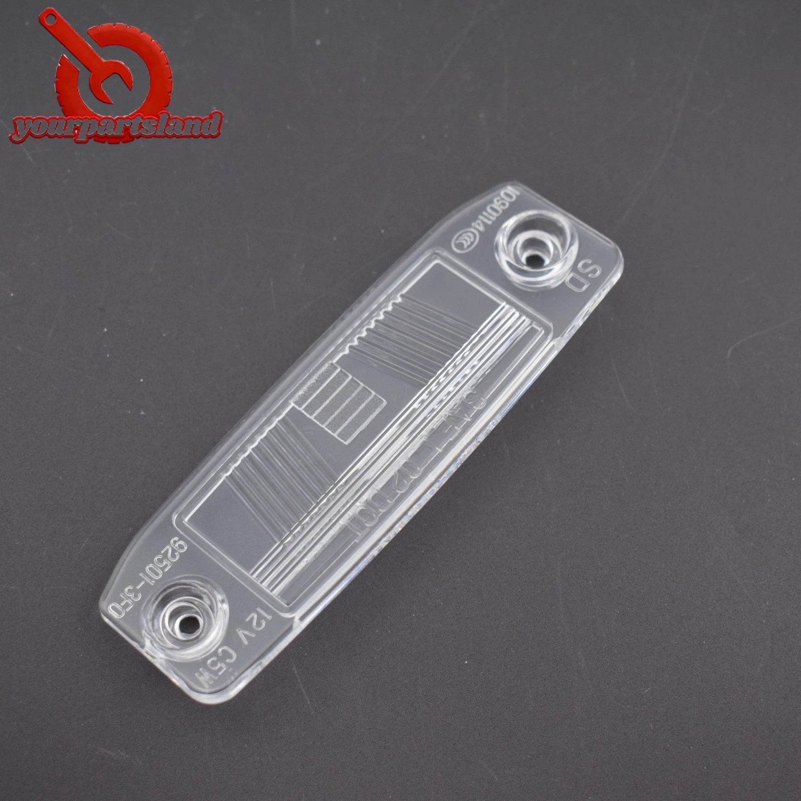 License Plate Light Transparent Cover For Hyundai Kia Elantra Tucson 925103F000 6B93BC-57