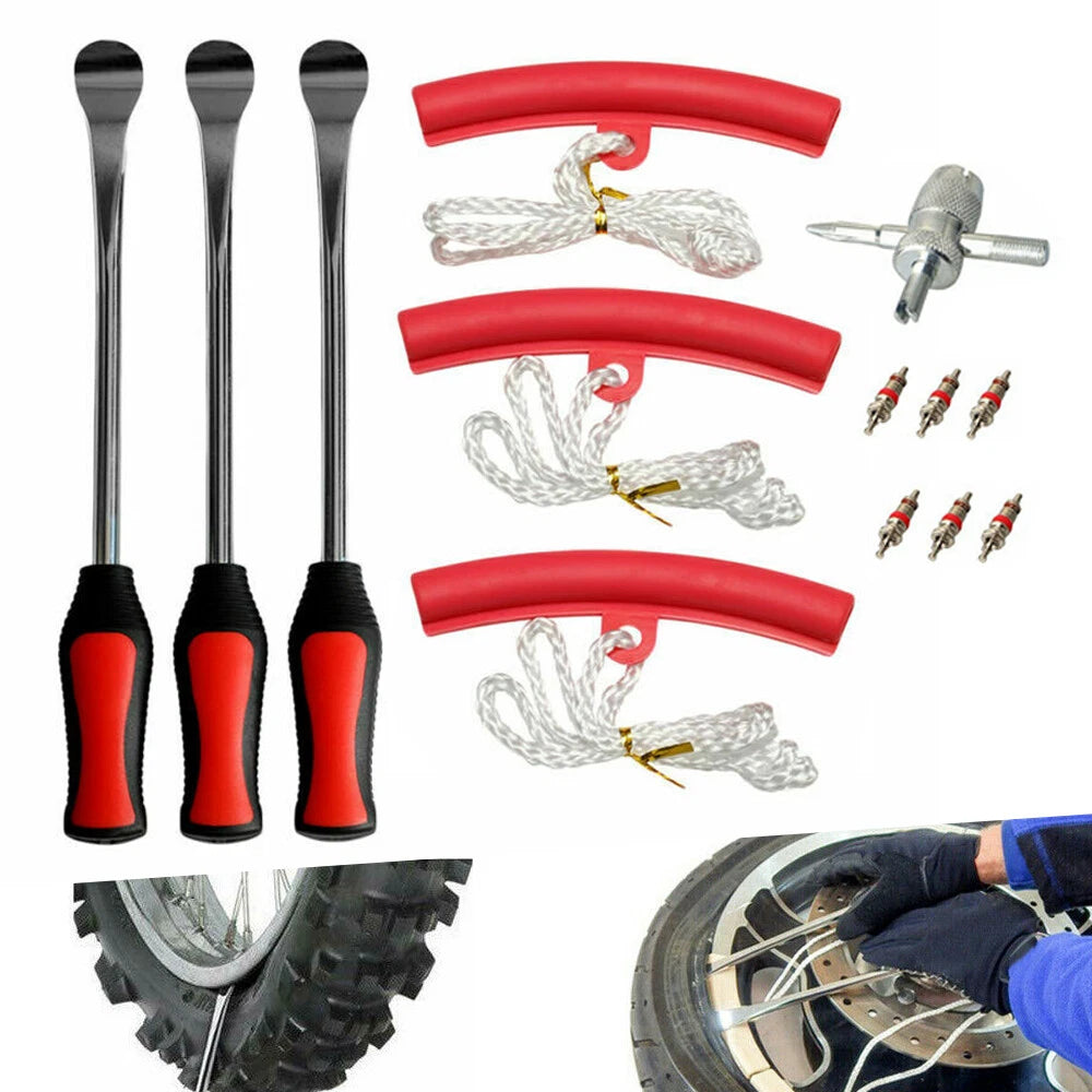 Universal Motorcycle Bike Tire Spoon Iron Tire Change Tool Lever Rim Protector A 6B93BC-57
