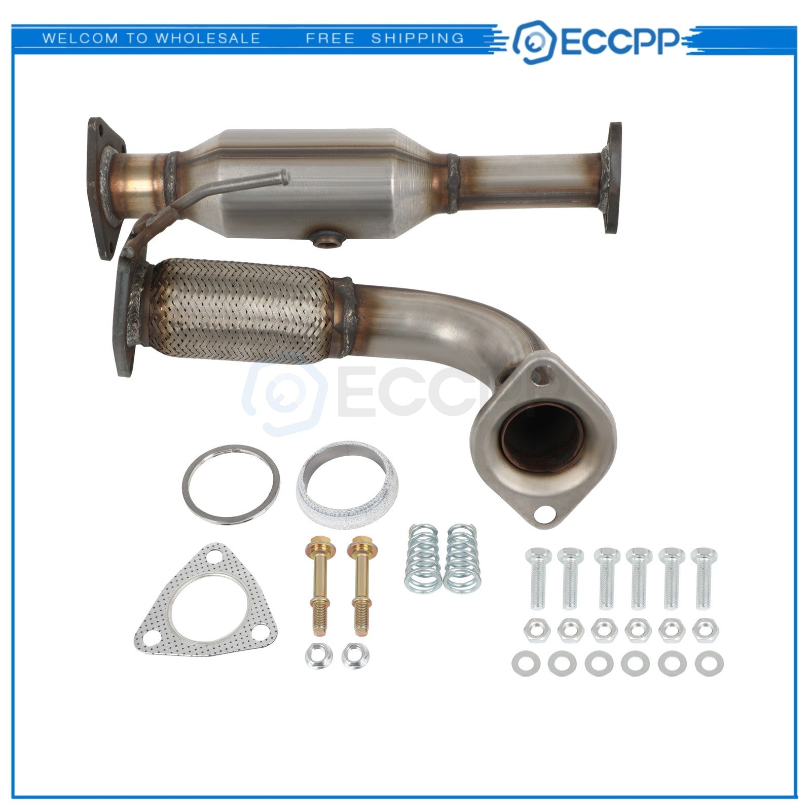 Catalytic Converter For 2003-2007 Honda Accord 2.4L Front Flex Pipe EPA Approved 6B93BC-57