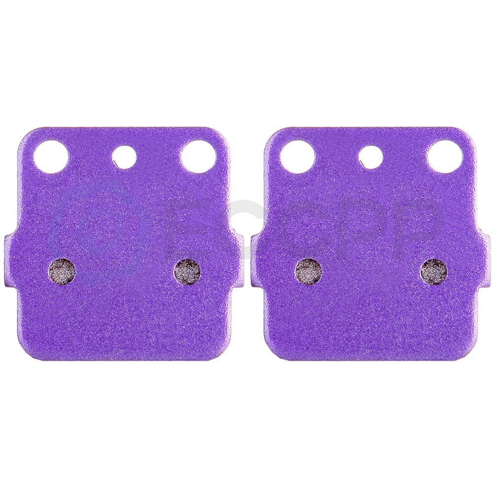 2 Pairs F + R Brake Pads For Kawasaki KLX140L KLX140 2008-09 11-14 Carbon Fiber 6B93BC-57