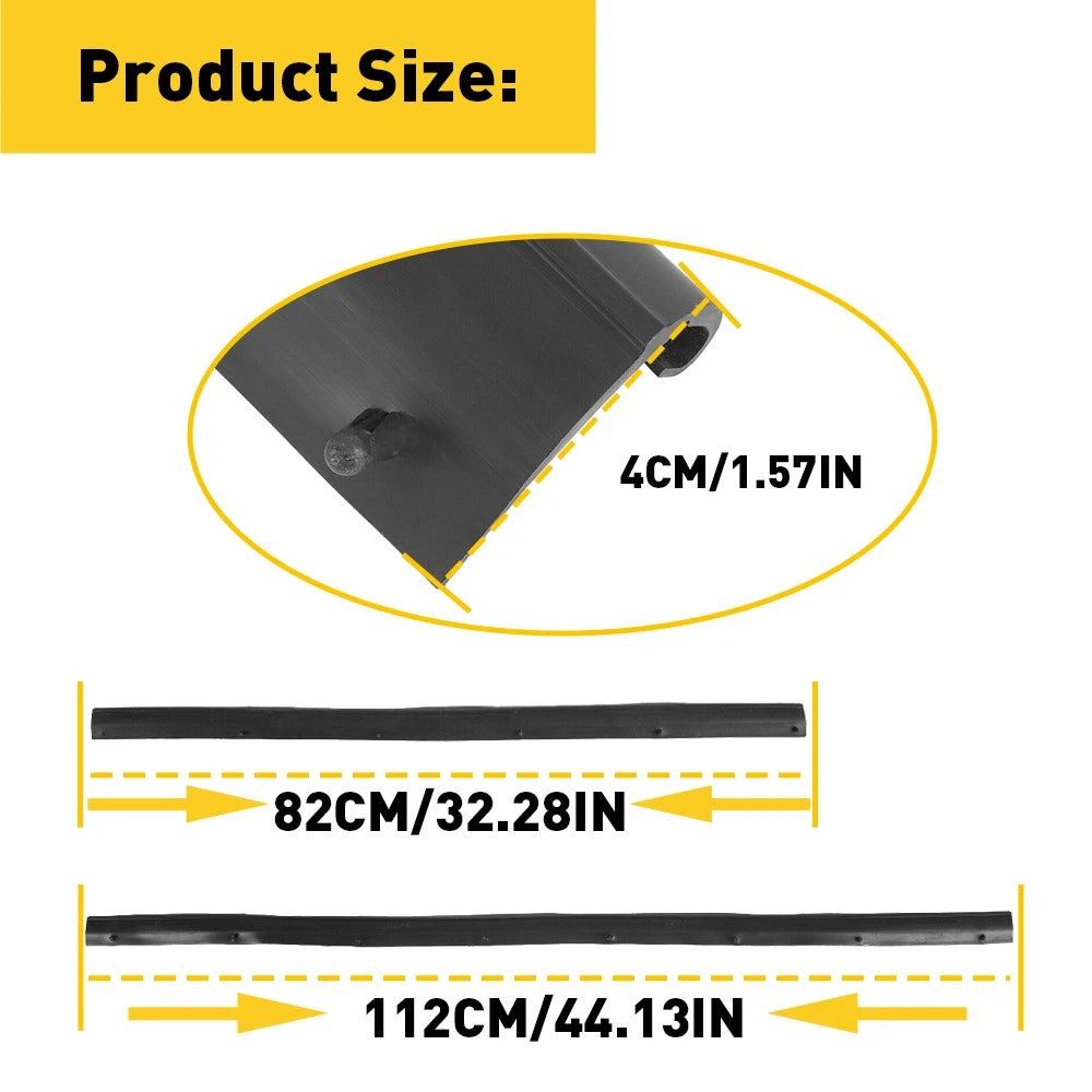 Rear Right / Left Door Lower Weatherstrip For Seal 1999-2016 Ford Super Duty 6B93BC-57