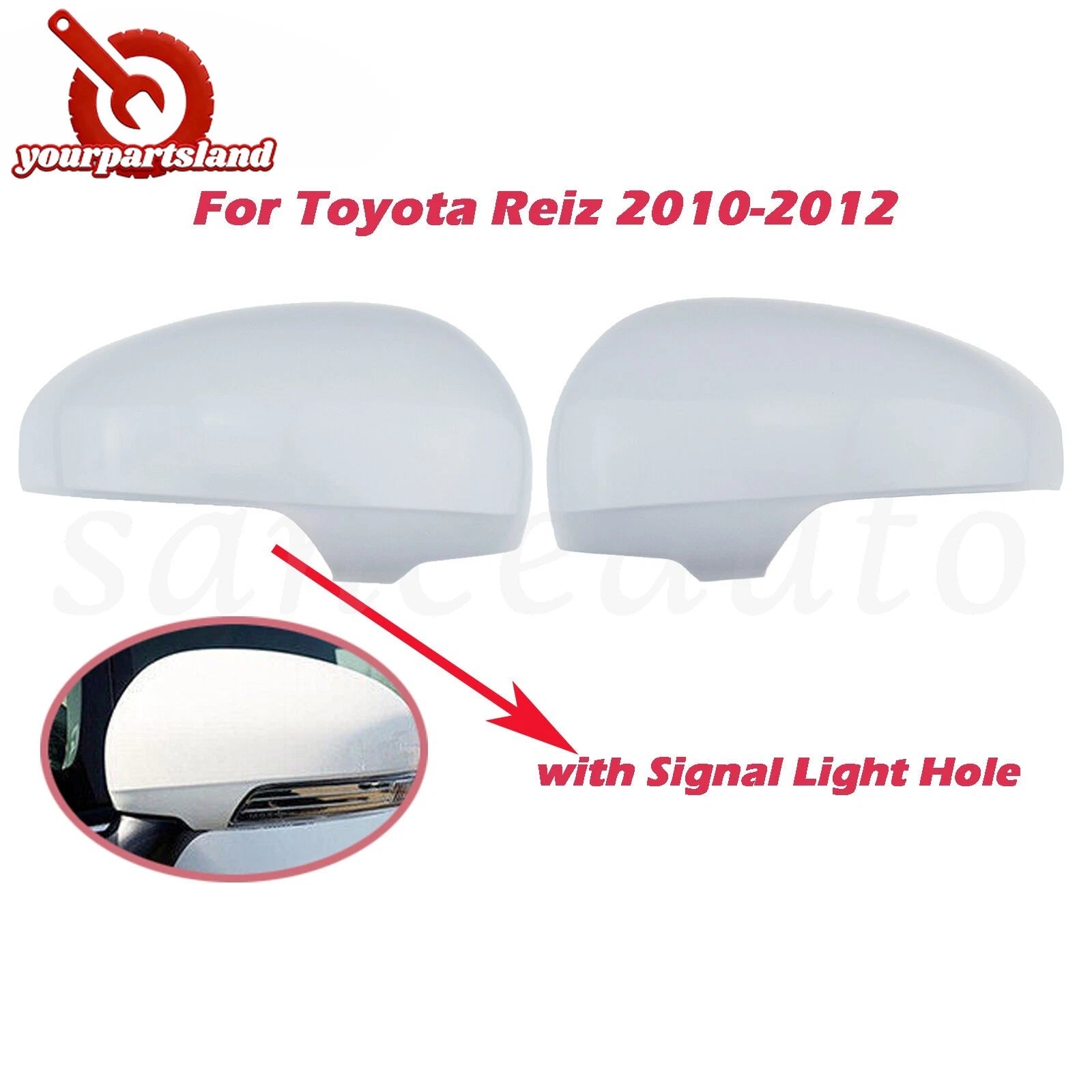 Outer Rearview Mirror Cover LH RH For Toyota Reiz 10-12 87945-0P902,87915-0P902 6B93BC-57