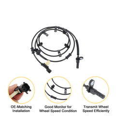 Rear Right Side ABS Wheel Speed Sensor For 2015 - 2020 Ford F-150 FL3Z2C190A