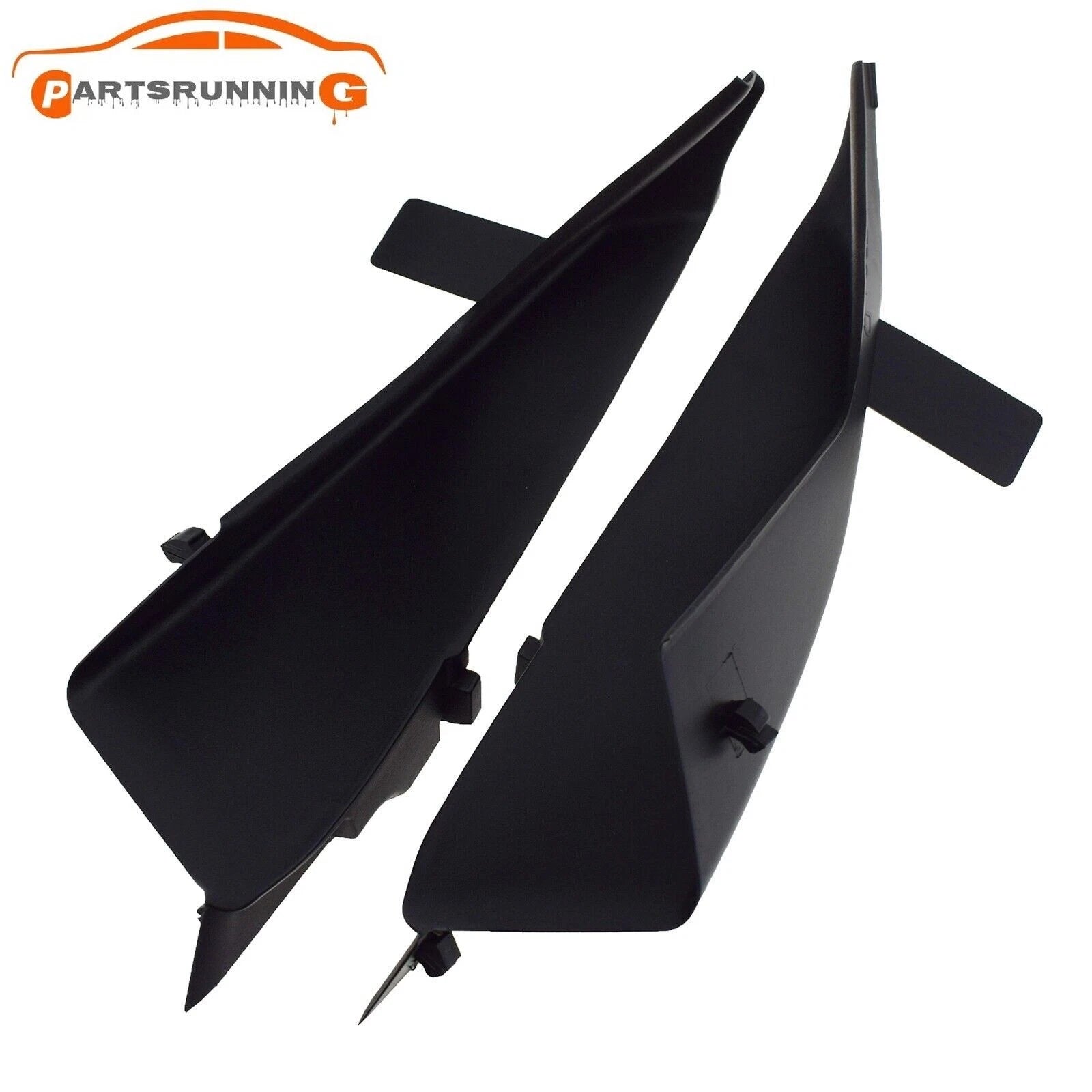 LH & RH Windshield Wiper Cowl Deflector Trim Cover For Renault Koleos HY 2007-16 6B93BC-57