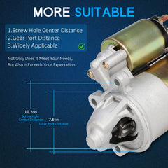 ECCPP Starter For Ford Crown Victoria Mustang 91-02-5857 91-02-5857N F2CU11000AC