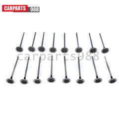 16Pcs Intake & Exhaust Valve Kit For Mini Cooper S R56 N14 Turbo 11347587470 6B93BC-57