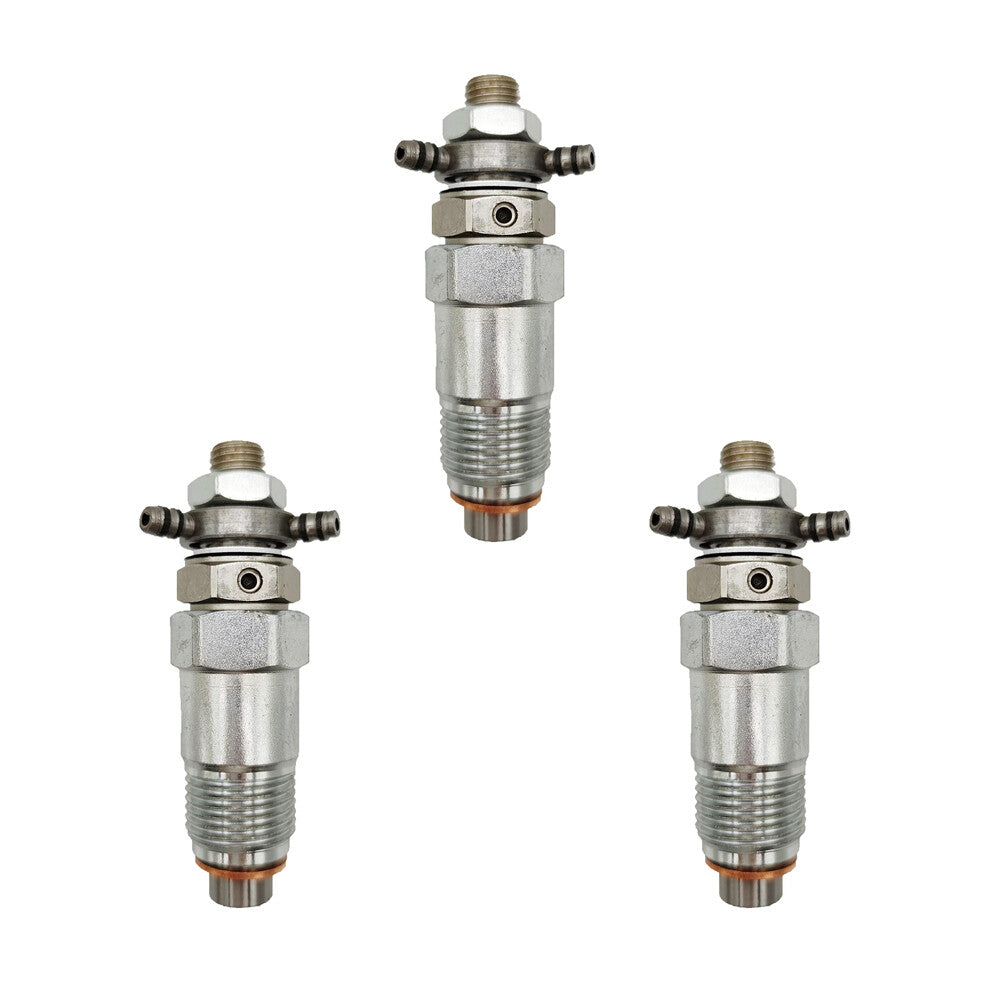3 Pcs Fuel Injectors 15221-53020 for Kubota L225DT L345 L550 M4000 M4050 KH-101