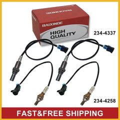 4x Up+Downstream O2 Oxygen Sensor For Chevy Silverado GMC Sierra 4.8L 5.3L 6.0L 6B93BC-57
