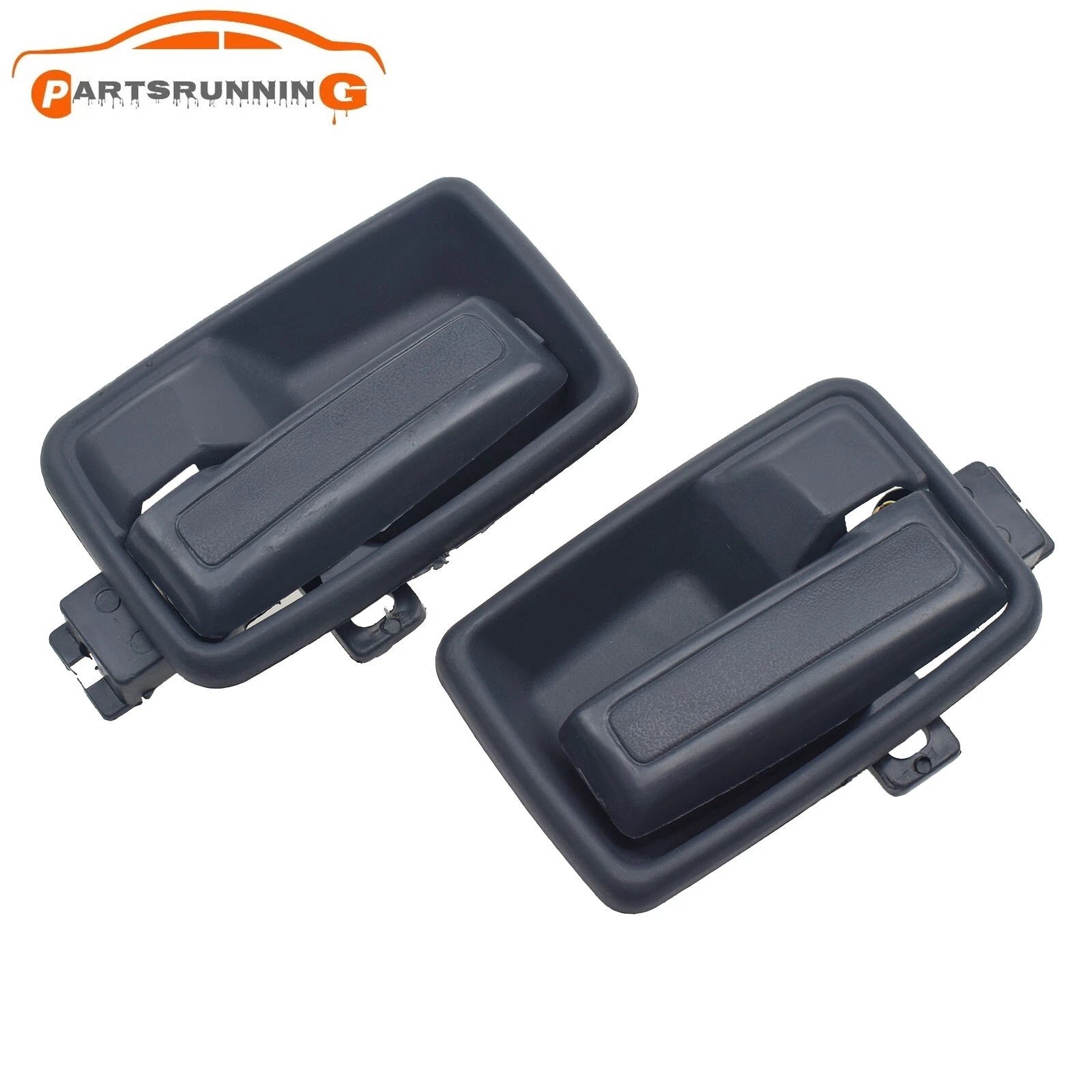 LEFT & RIGHT Inner Door Handle Grey For Isuzu 1988-1995 PICKUP 1984-1991 Trooper 6B93BC-57