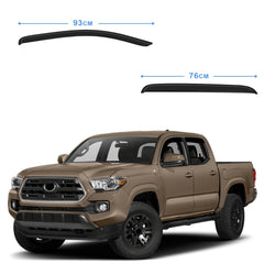 Window Visor Vent Rain Shades Guards Deflectors For Tacoma Double Cab 2017-2019 6B93BC-57