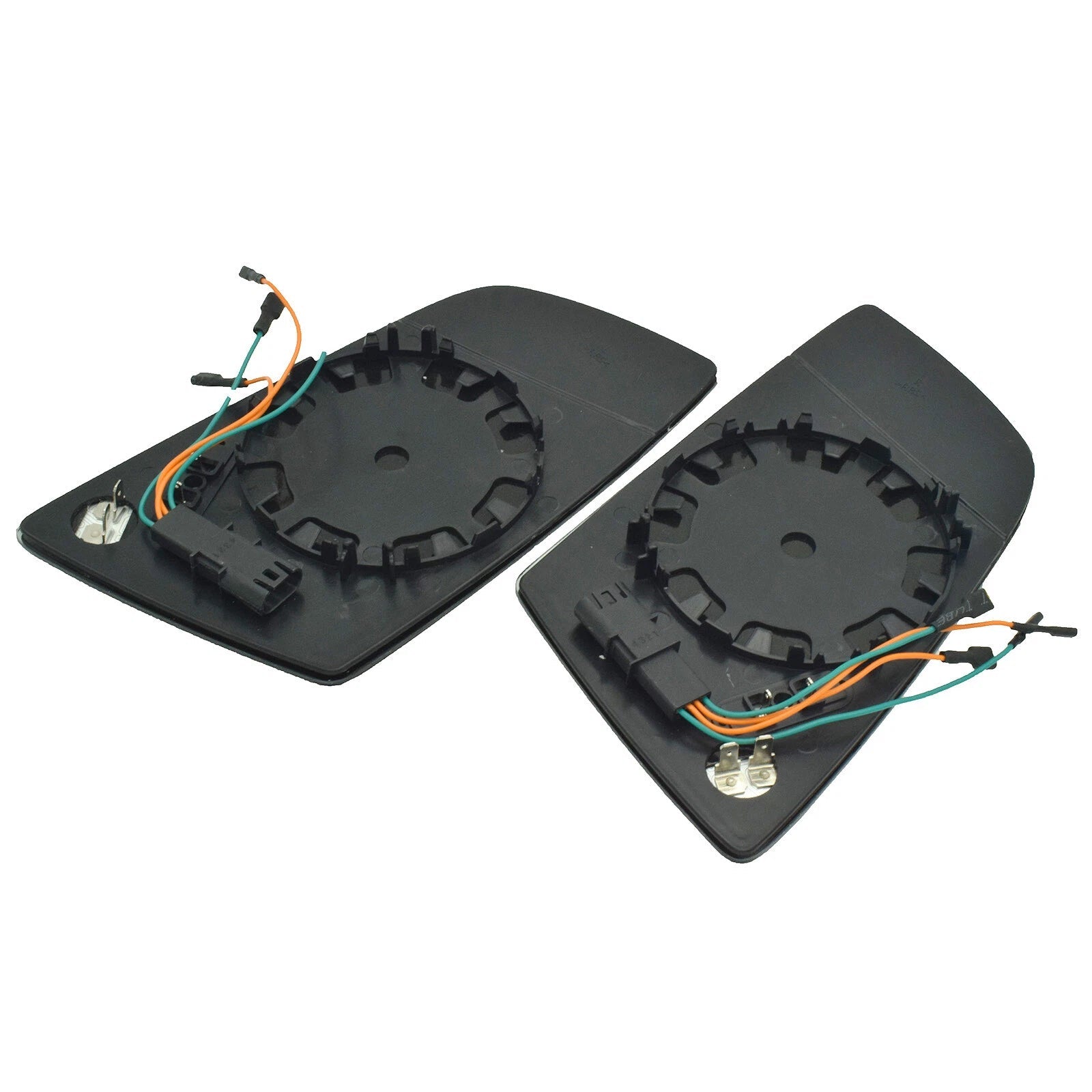Left Right 4 Pin Door Mirror Glass W/ Connector Heated For BMW E60 E61 E63 E64 6B93BC-57