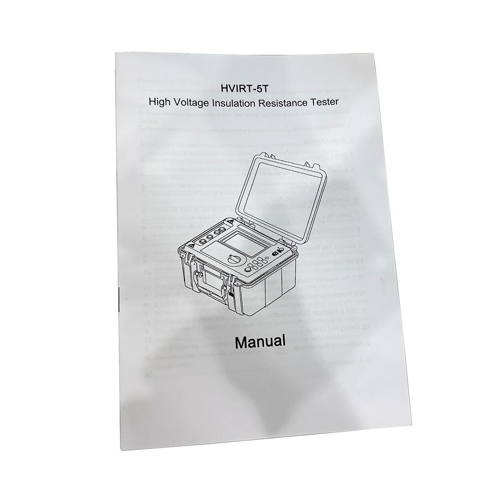 High Voltage Insulation Resistance Tester with 10KV 5TΩ Temperature Monitor 6B93BC-57