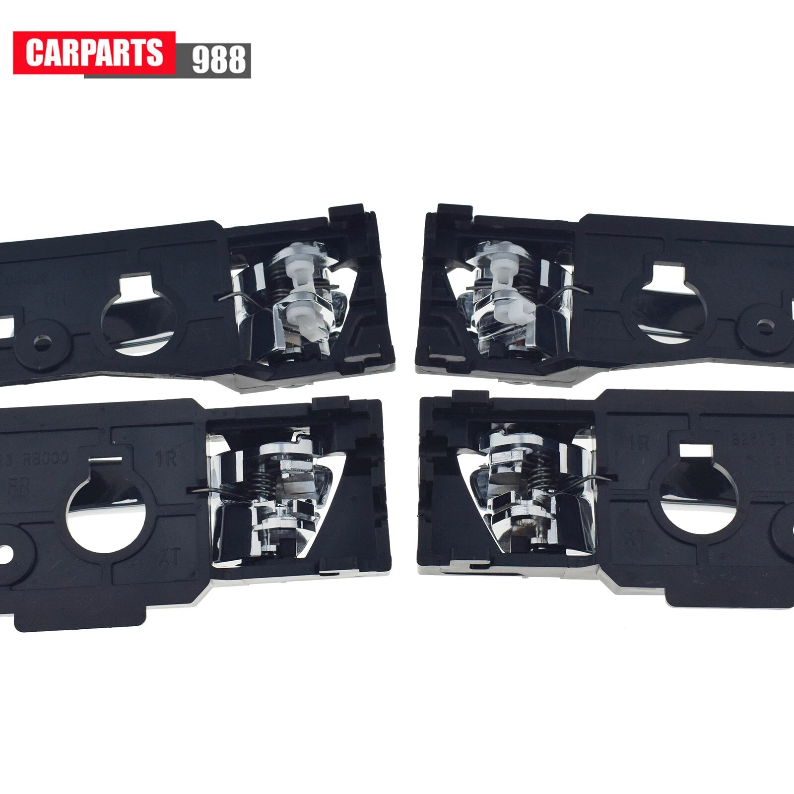 Interior Door Handle Chrome Front Rear Left Right for 2012-2017 Hyundai Accent 6B93BC-57