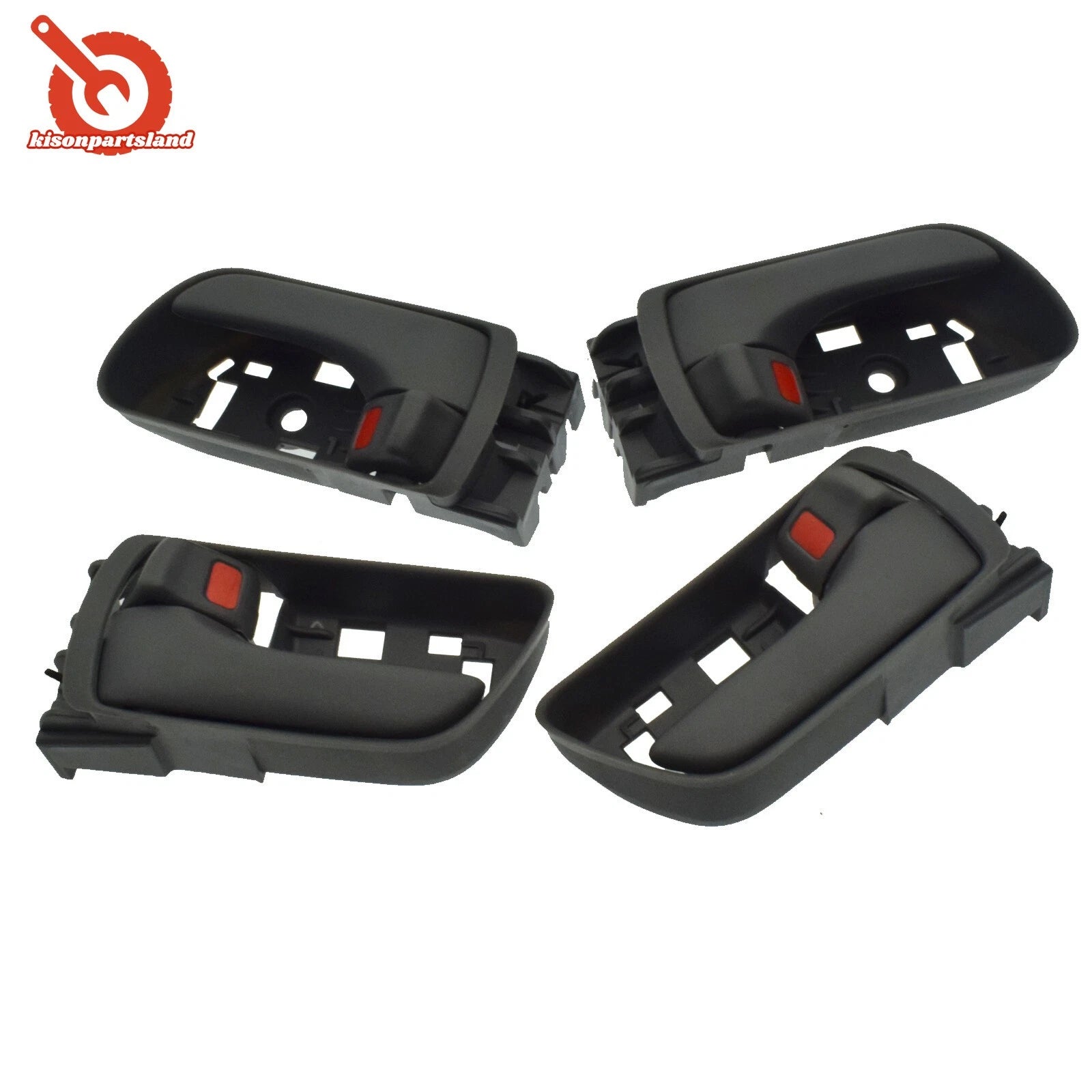 4PCS Inside Interior Door Handle Grey For 2004-10 Toyota Sienna Front Left Right 6B93BC-57