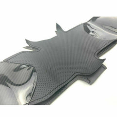 Hand-Sewing 5D Carbon Fiber& Hole Leather Steering Wheel Covers Wrap For BMW M4