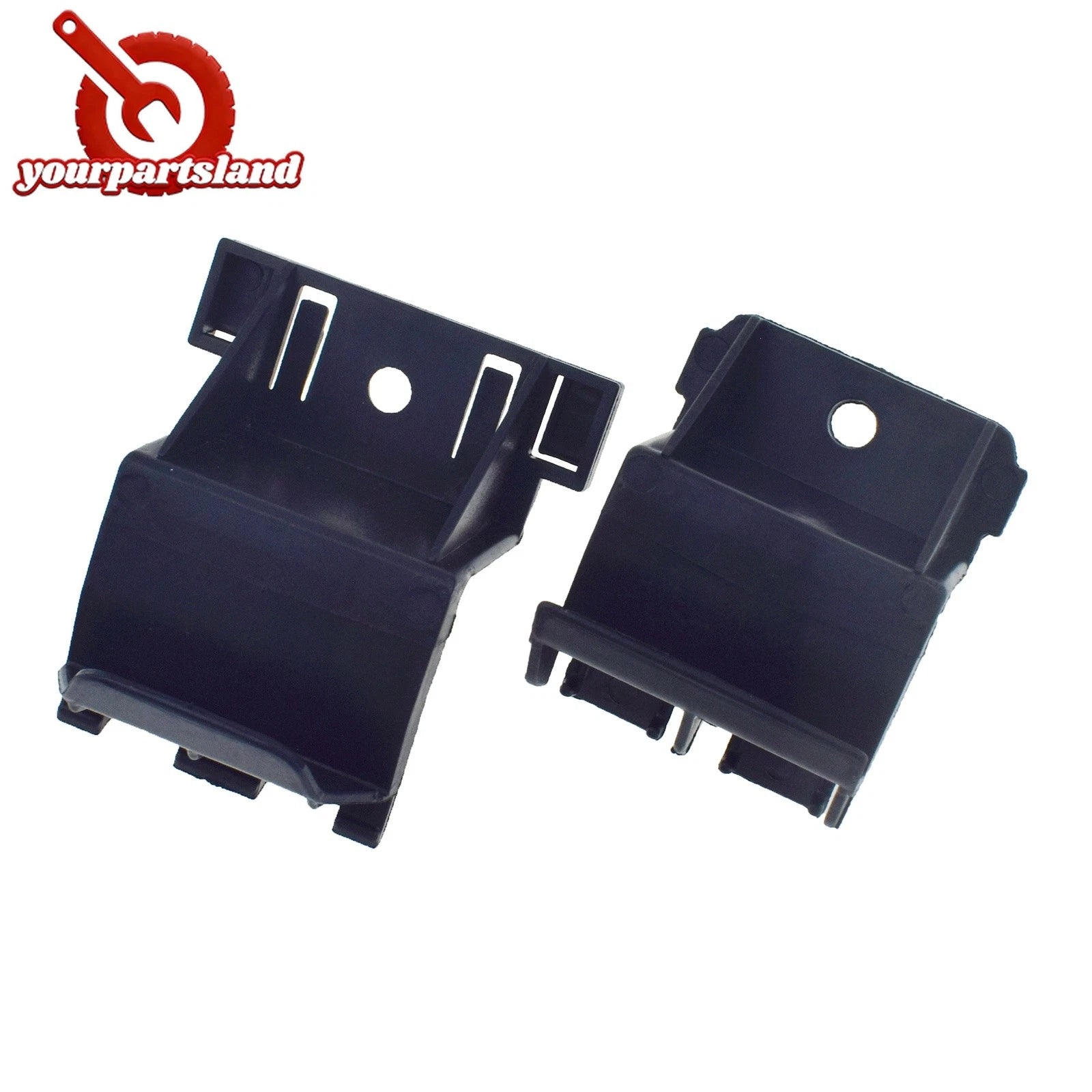 For Mazda 3 2010 2011 2012 2013 Front LH RH Lower Bumper Mounting Bracket 2PCS 6B93BC-57