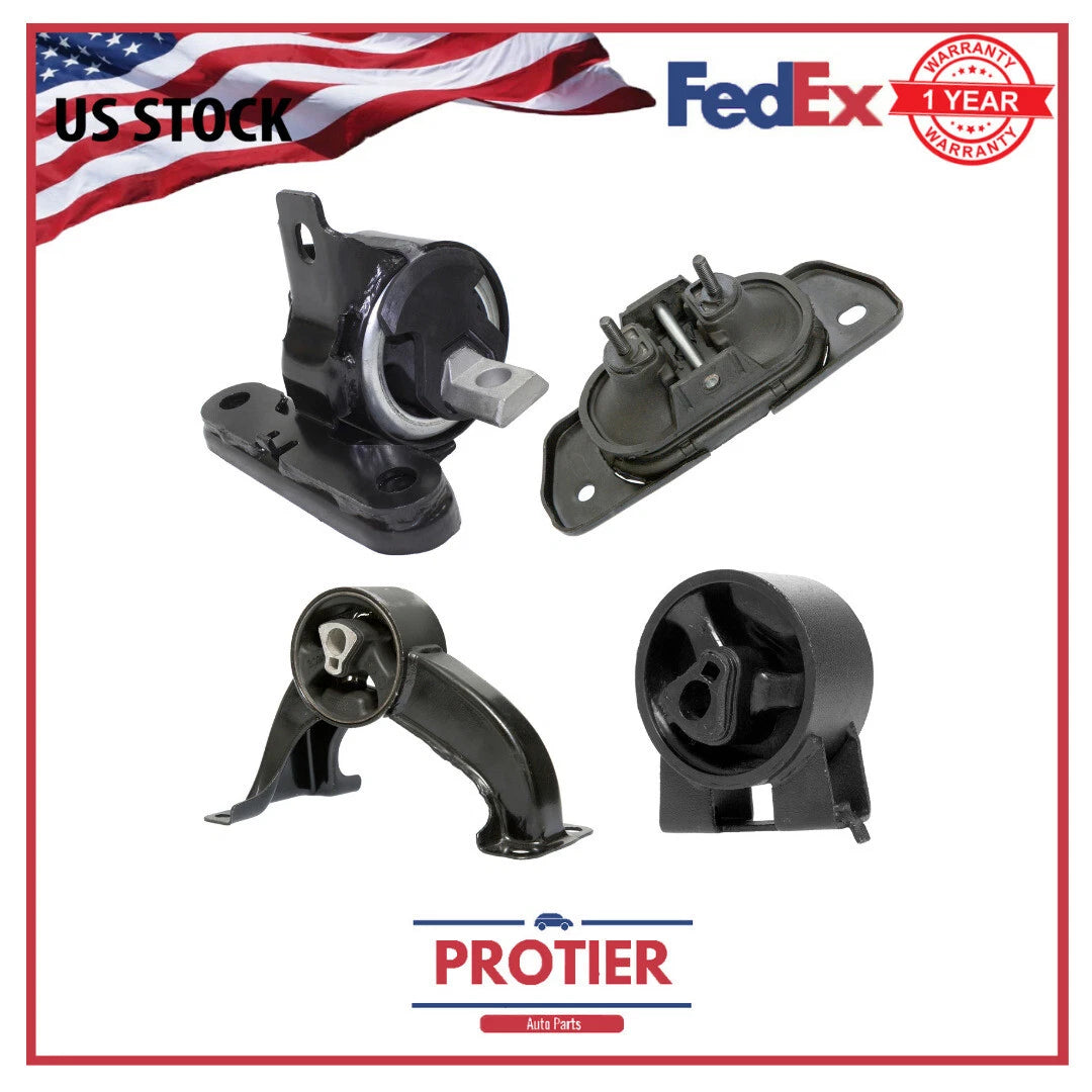 Engine & Trans Mount Set 4PCS for Chrysler Car Sebring Dodge Avenger V6 3.5l 6B93BC-57