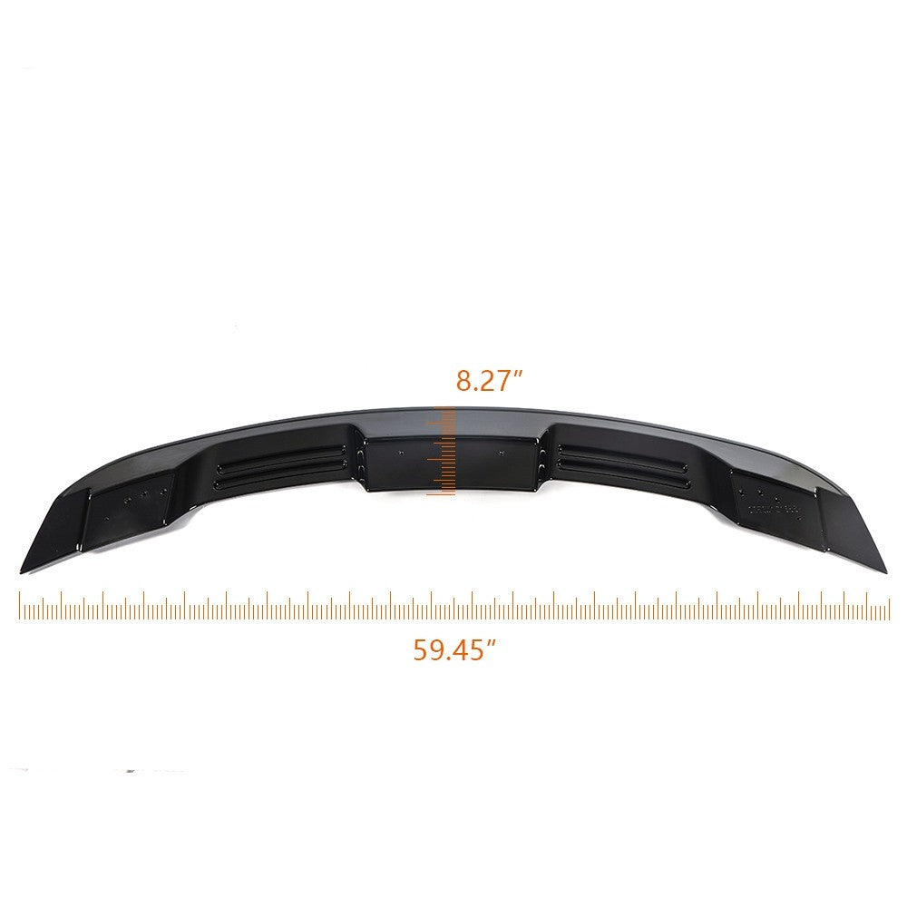 ABS Rear Spoiler For 2015-UP Ford Mustang GT500 Style Glossy Black 6B93BC-57