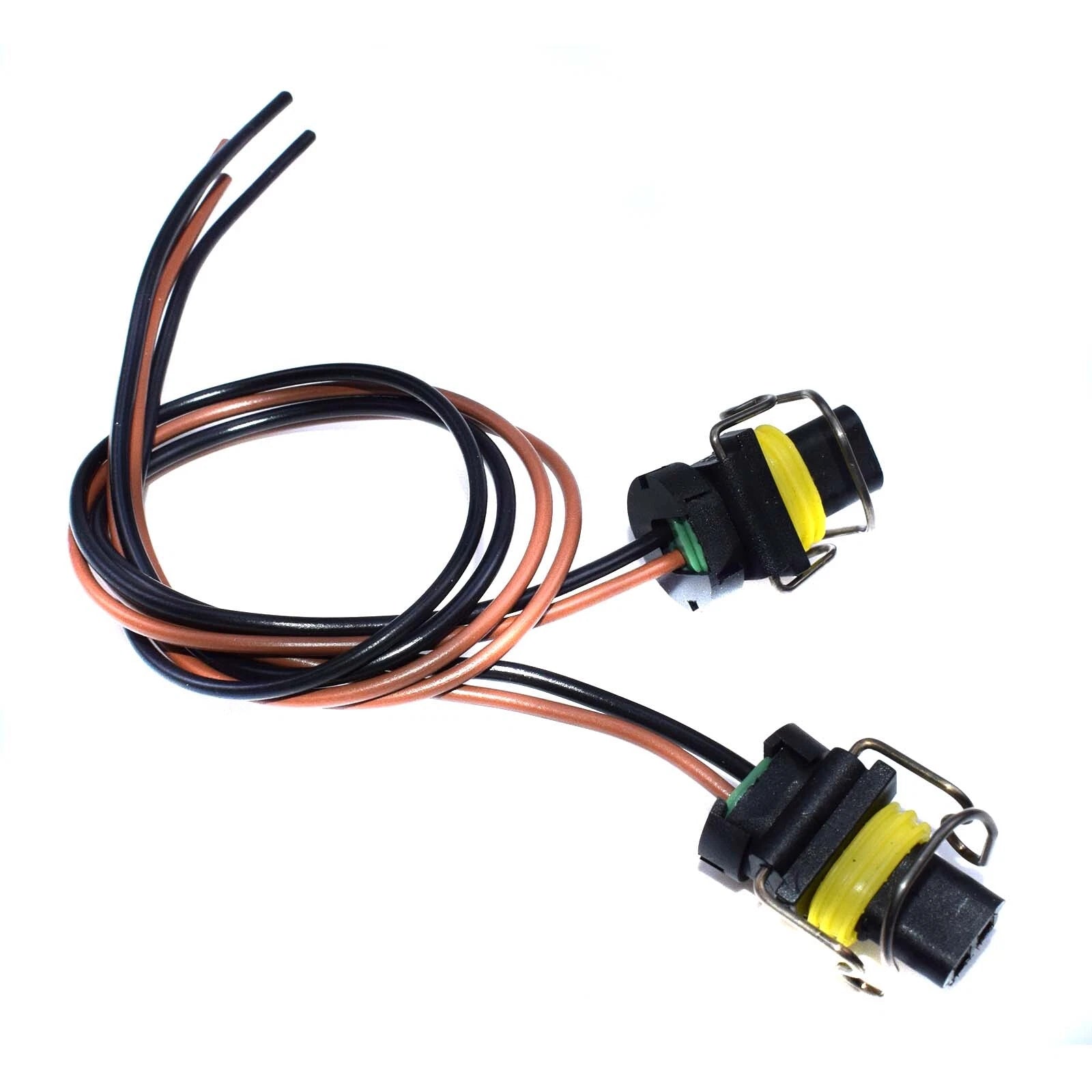 For Ford 6.0L 7.3L PowerStroke 2 Wire Harness Plug Pigtail IPR / VGT Solenoid 6B93BC-57