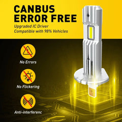 AUXITO Super White H1 LED Headlight Bulb Conversion Kit High Low Lamp 6500K EOA AUXITO