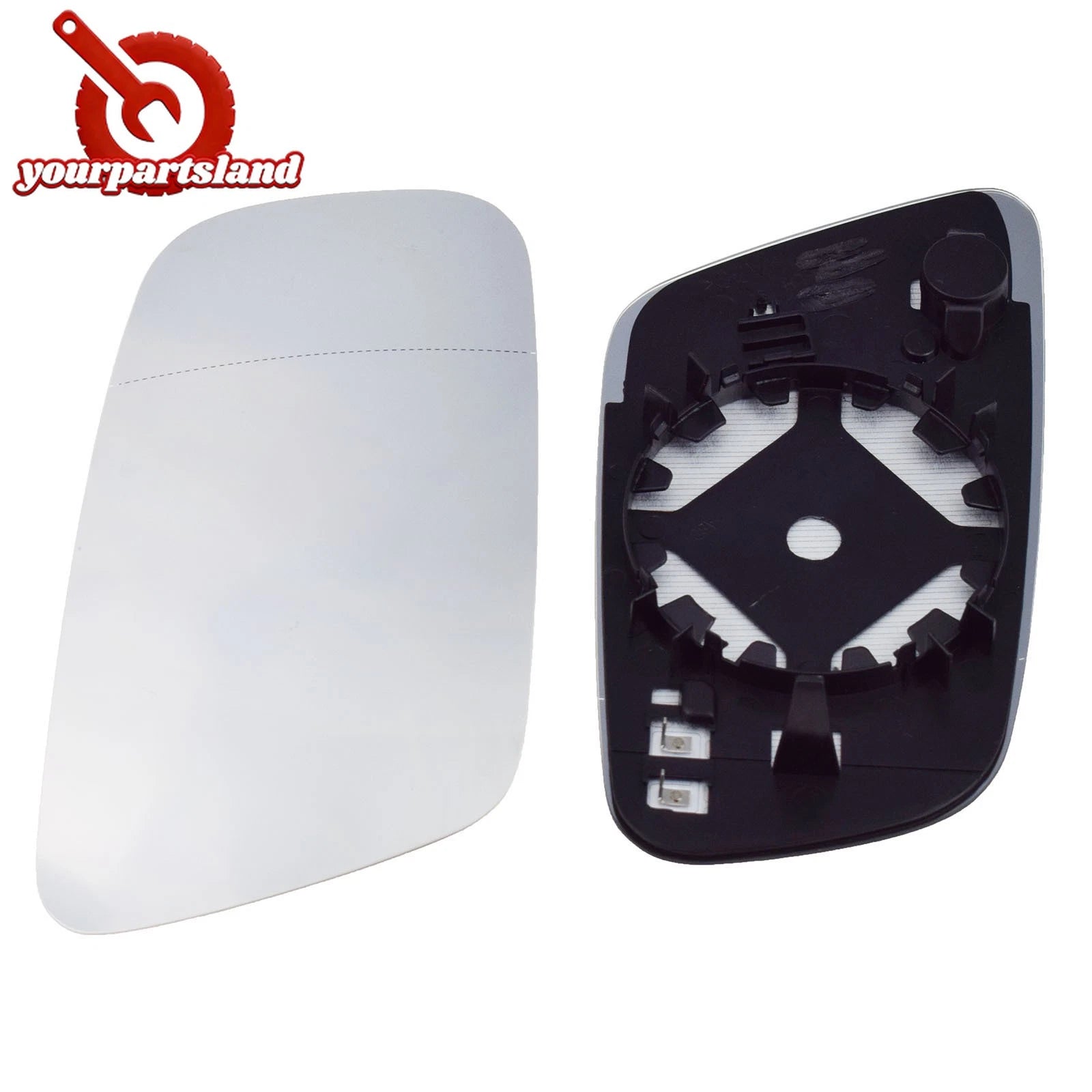 Wide Angle Heated Mirror Glass for AUDI A3 8L 2000-2003 A6 C5 99-05 A4 B5 99-01 6B93BC-57