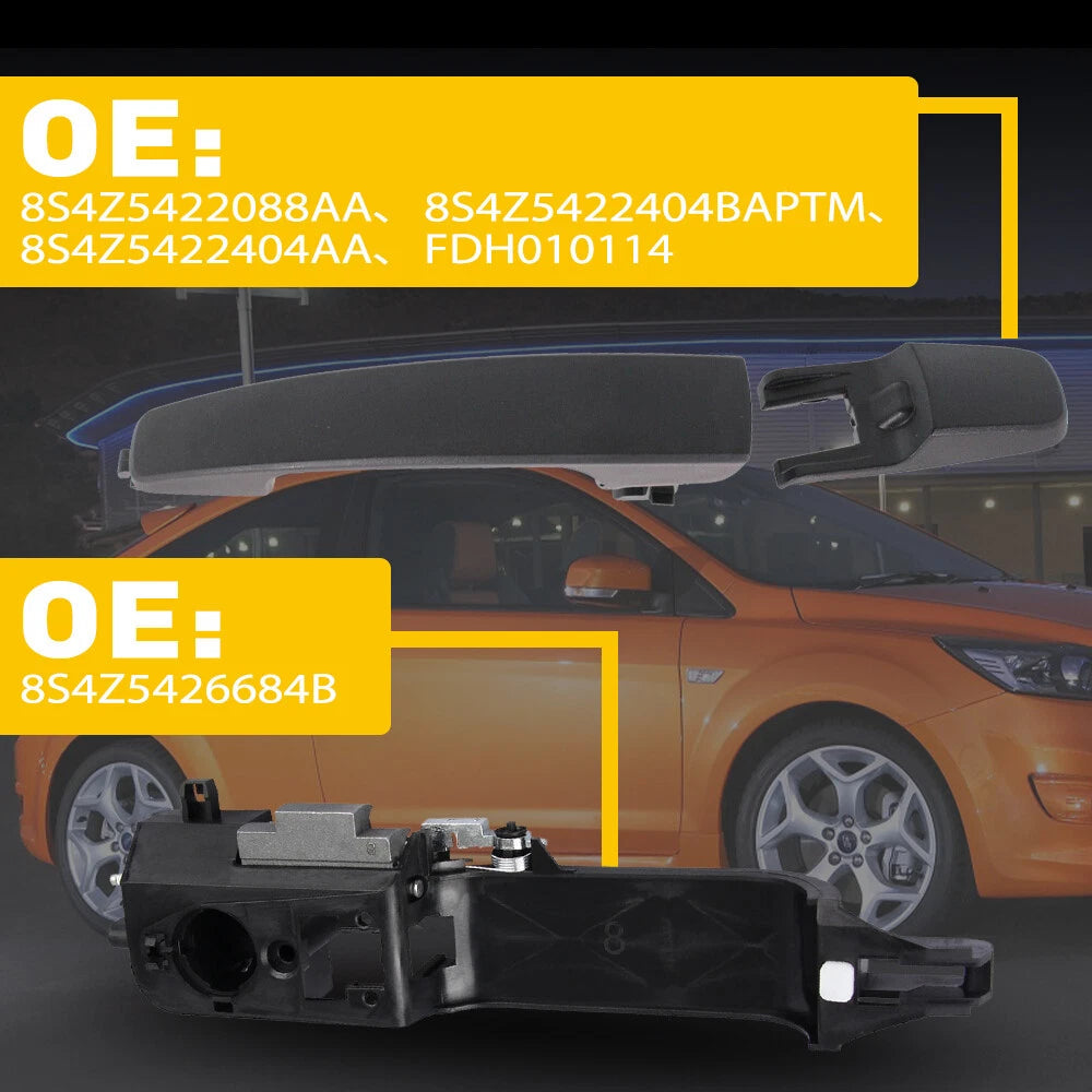 For 2008-2011 Ford Focus Exterior Front LH Side Driver Door Handle Bracket EOA 6B93BC-57